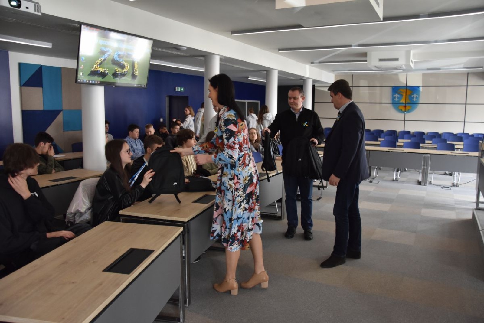 Zdjęcie w galerii na portalu naszwodzislaw.com: W Zespole Szkół Technicznych ruszył oddział przygotowawczy dla młodzieży z Ukrainy wiadomości z regionu