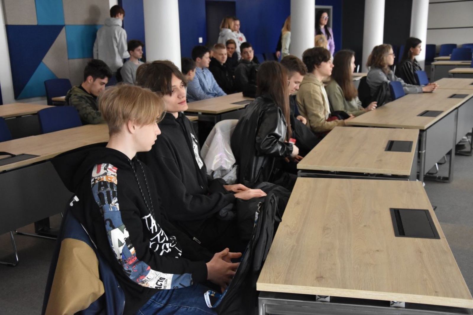 Zdjęcie w galerii na portalu naszwodzislaw.com: W Zespole Szkół Technicznych ruszył oddział przygotowawczy dla młodzieży z Ukrainy wiadomości z regionu