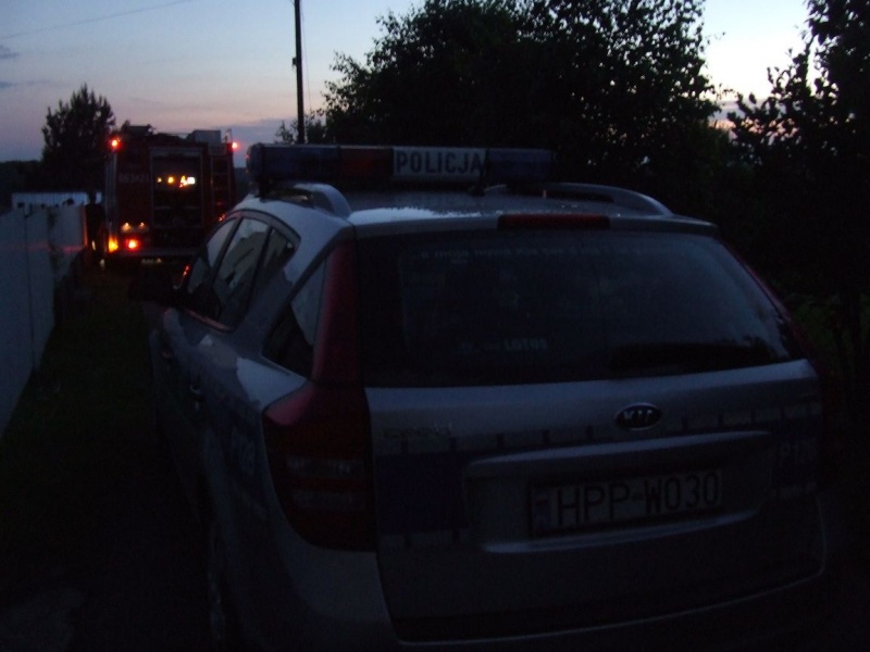 Zdjęcie w galerii na portalu naszwodzislaw.com: Pożar pustostanu w Pszowie wiadomości z regionu