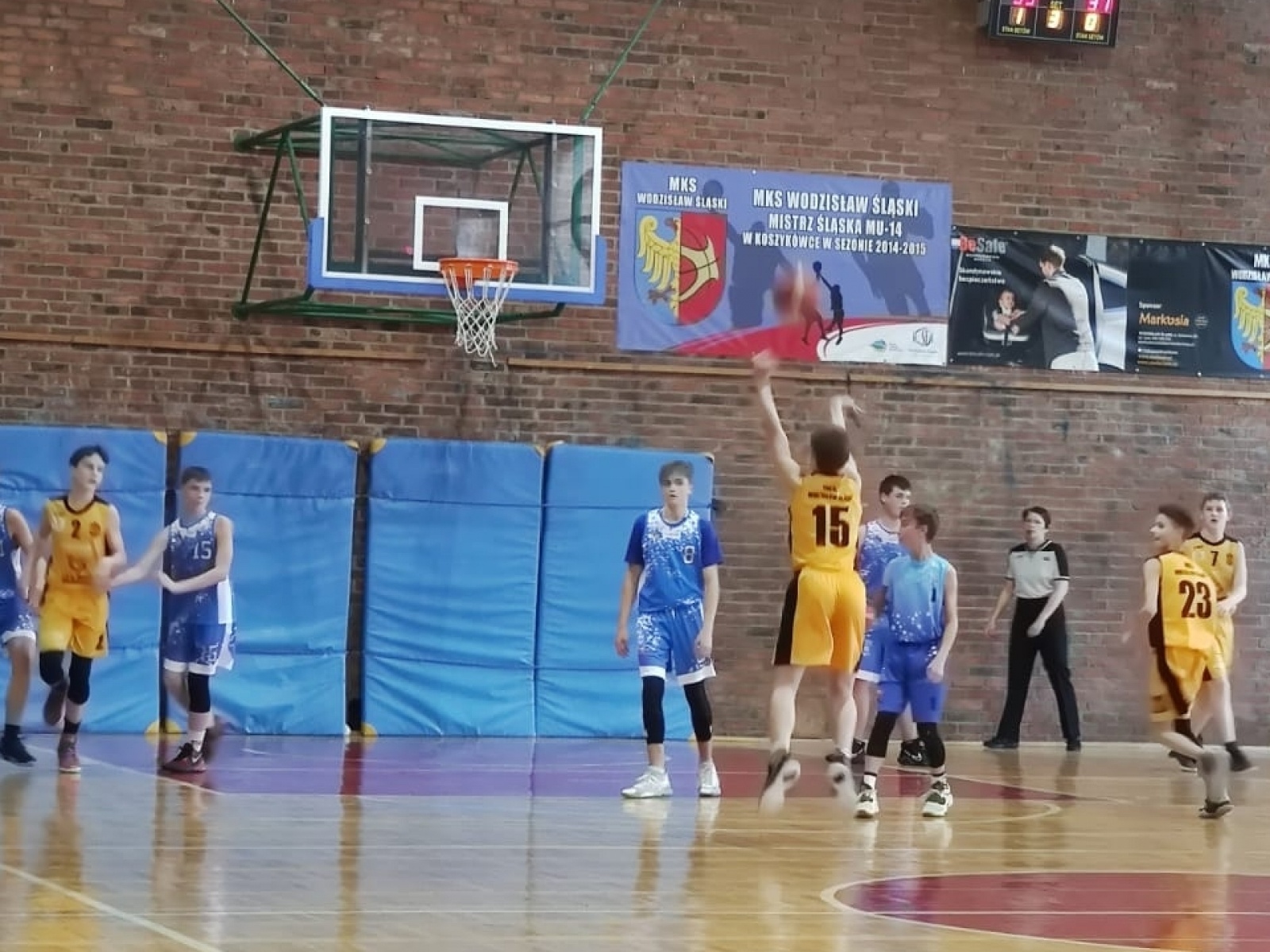Zdjęcie w galerii na portalu naszwodzislaw.com: Dwa zwycięstwa koszykarzy MKS Wodzisław Śląski wiadomości z regionu