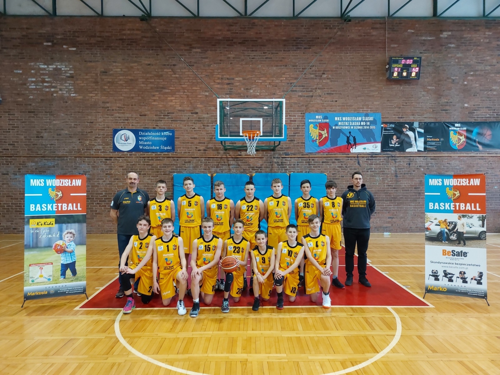 Zdjęcie w galerii na portalu naszwodzislaw.com: Dwa zwycięstwa koszykarzy MKS Wodzisław Śląski wiadomości z regionu