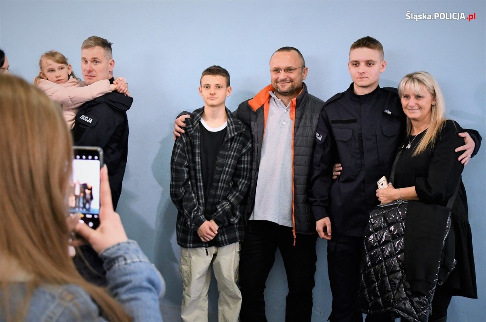 Zdjęcie w galerii na portalu naszwodzislaw.com: Ślubowanie nowych policjantów śląskiego garnizonu wiadomości z regionu