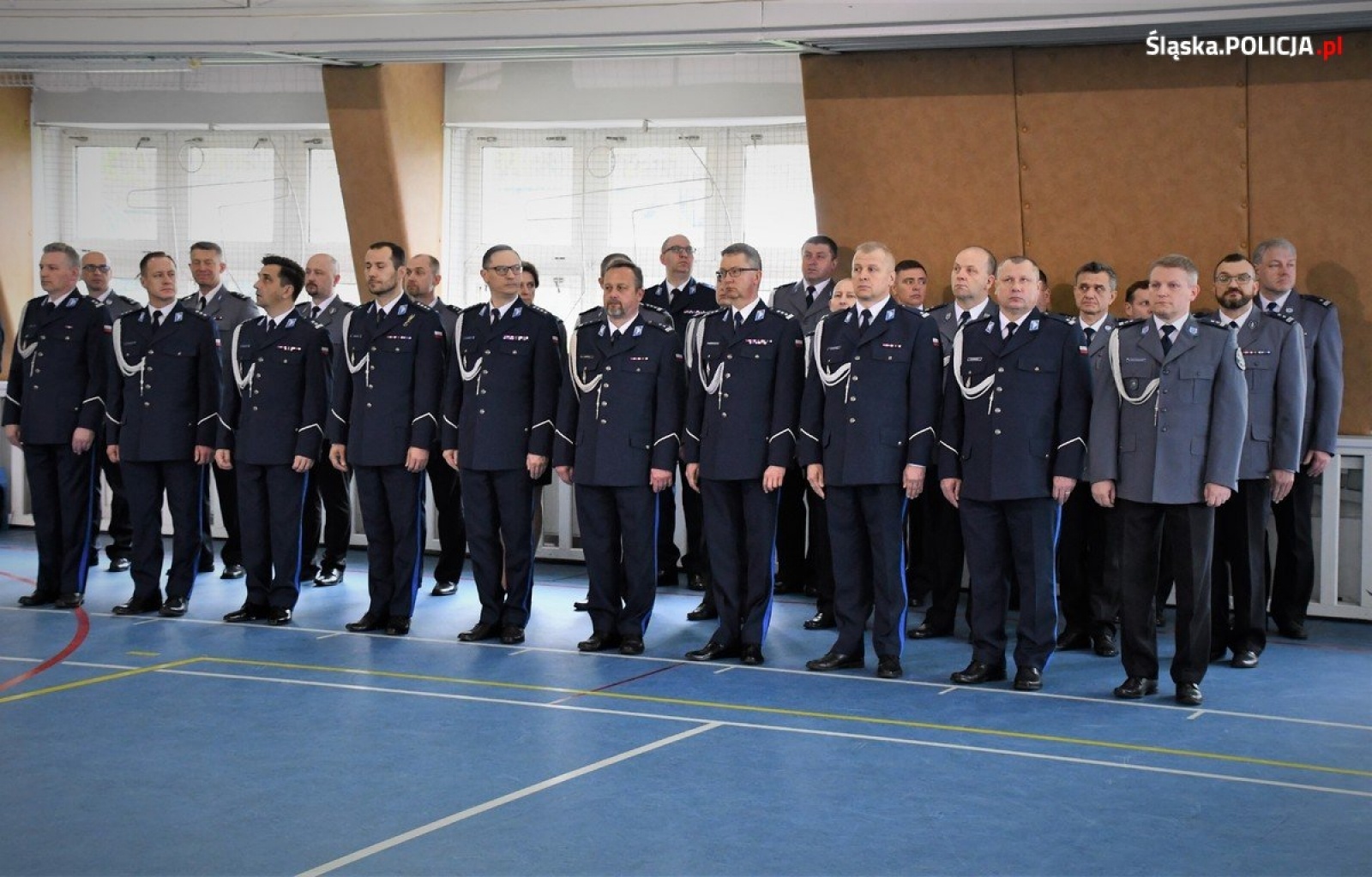 Zdjęcie w galerii na portalu naszwodzislaw.com: Ślubowanie nowych policjantów śląskiego garnizonu wiadomości z regionu
