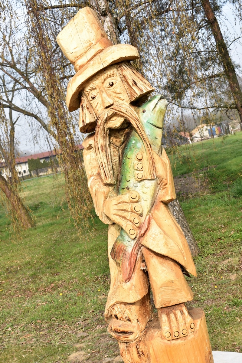 Zdjęcie w galerii na portalu naszwodzislaw.com: Utopce opanowały centrum Godowa wiadomości z regionu