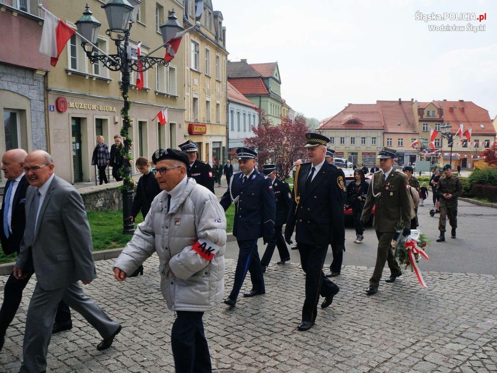 Zdjęcie w galerii na portalu naszwodzislaw.com: Trzeciomajowe obchody w Wodzisławiu Śląskim wiadomości z regionu