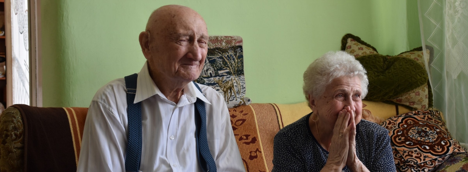 Zdjęcie w galerii na portalu naszwodzislaw.com: Z uśmiechem świętują siedemdziesiątą rocznicę ślubu wiadomości z regionu