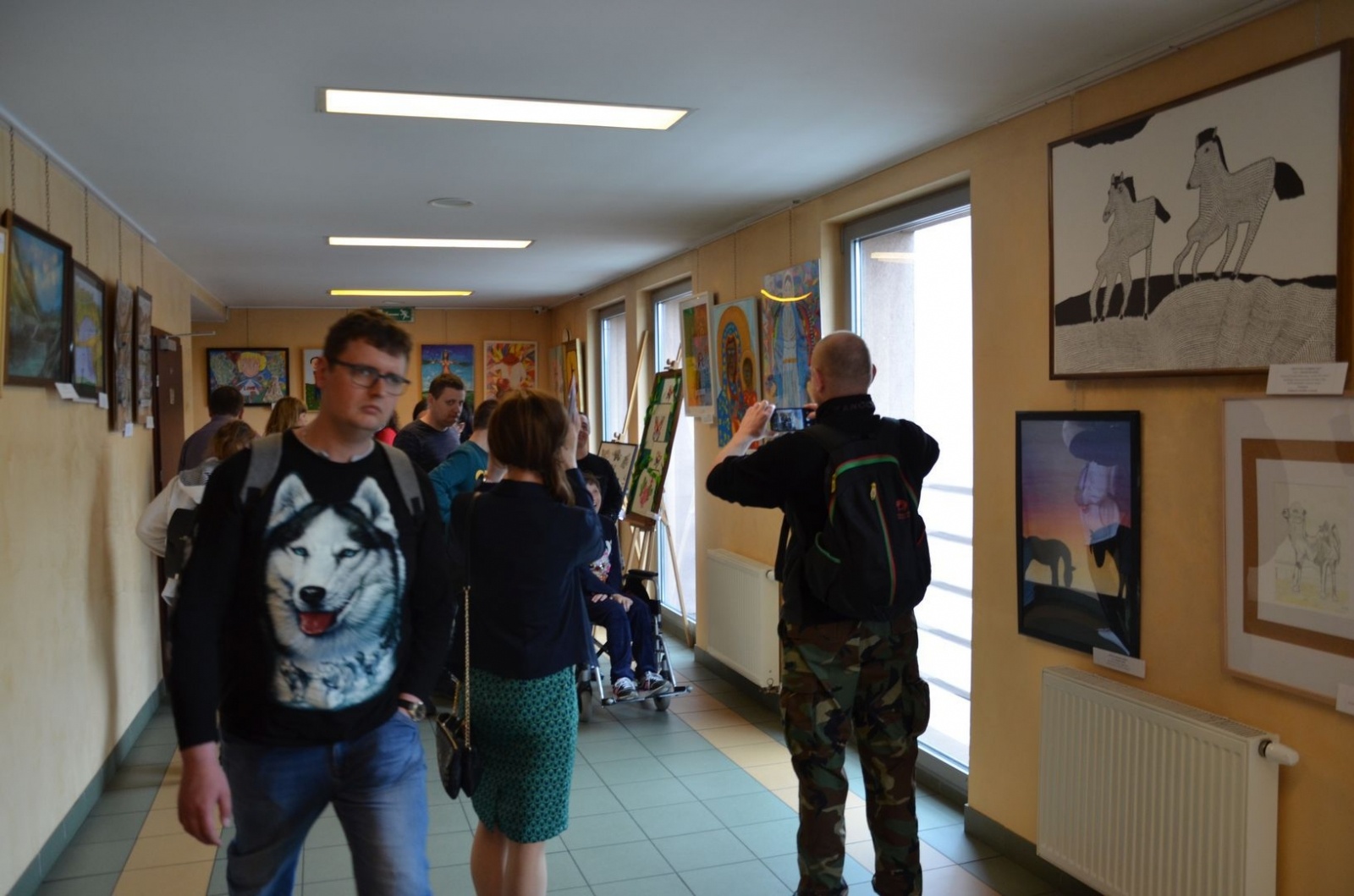 Zdjęcie w galerii na portalu naszwodzislaw.com: To, co kochają. Za nami wyjątkowy wernisaż [FOTO] wiadomości z regionu