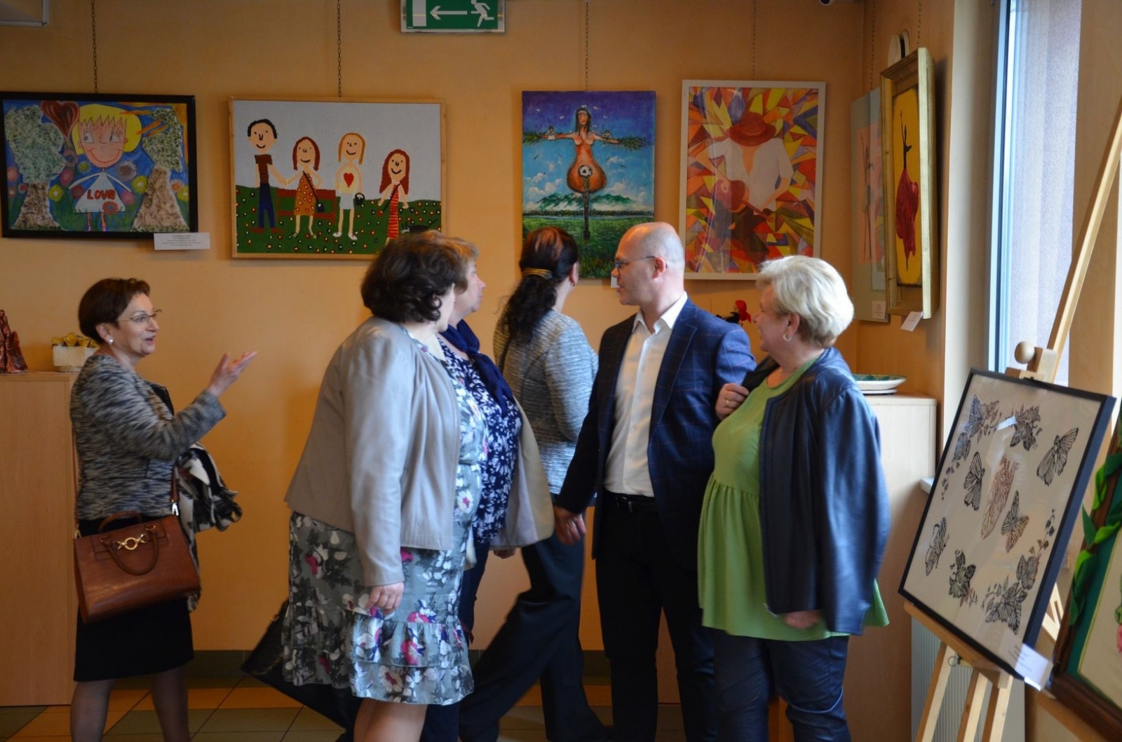 Zdjęcie w galerii na portalu naszwodzislaw.com: To, co kochają. Za nami wyjątkowy wernisaż [FOTO] wiadomości z regionu