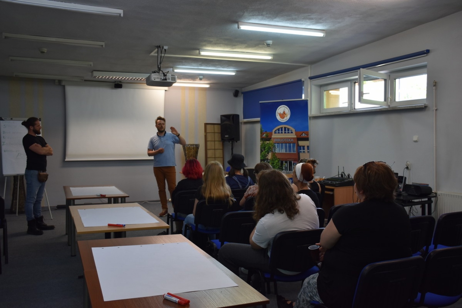 Zdjęcie w galerii na portalu naszwodzislaw.com: Warsztaty larpowania w wodzisławskiej książnicy wiadomości z regionu