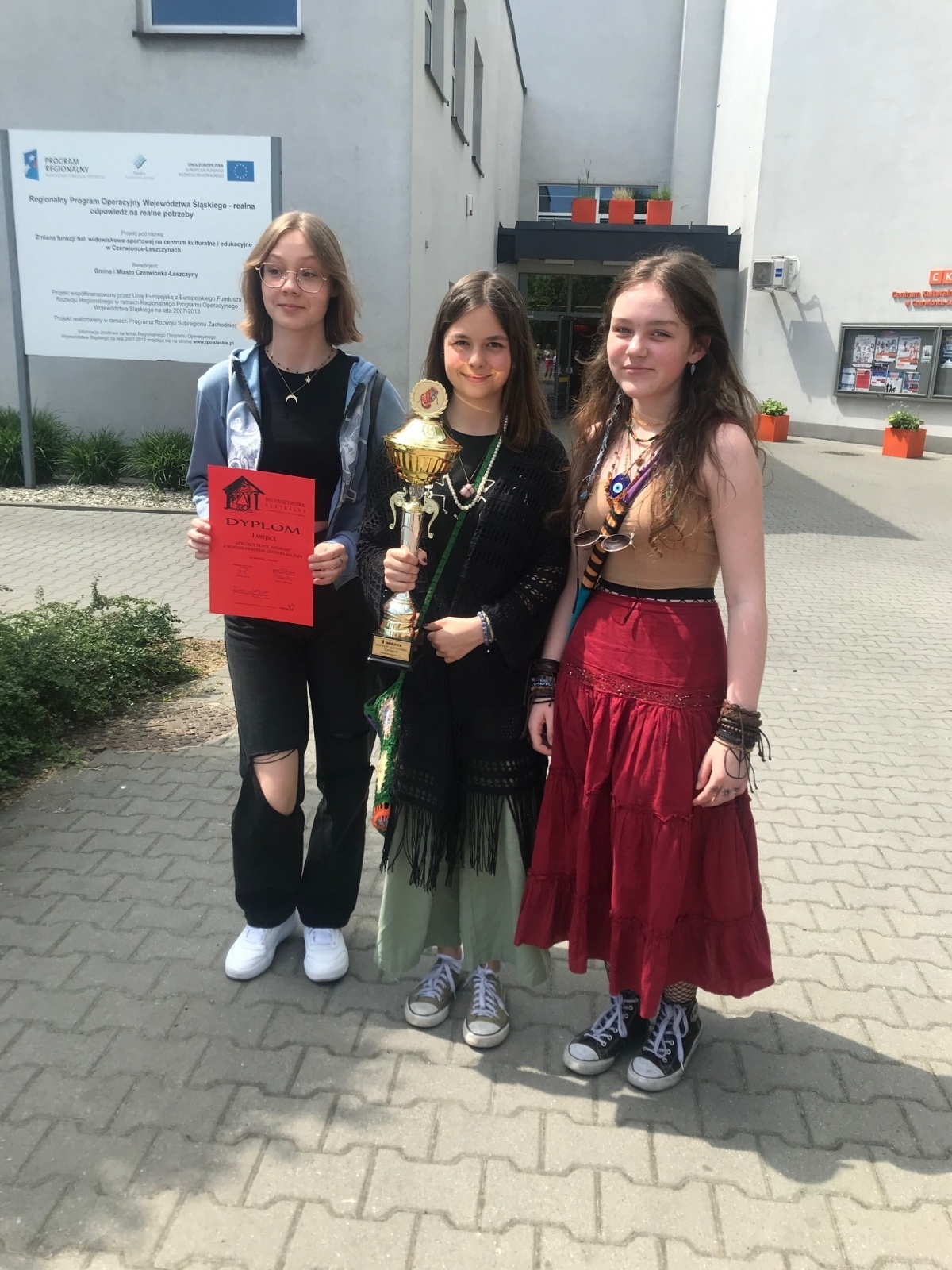 Zdjęcie w galerii na portalu naszwodzislaw.com: I miejsce dla Teatru Szydełko z WCK  wiadomości z regionu