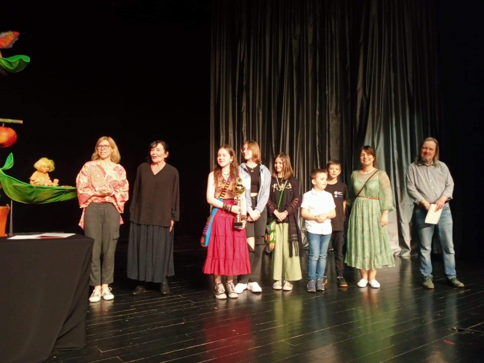 Zdjęcie w galerii na portalu naszwodzislaw.com: I miejsce dla Teatru Szydełko z WCK  wiadomości z regionu