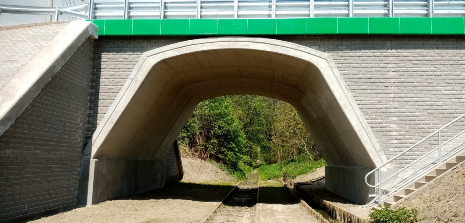 Zdjęcie w galerii na portalu naszwodzislaw.com: Wiadukt w Bluszczowie ukończony wiadomości z regionu