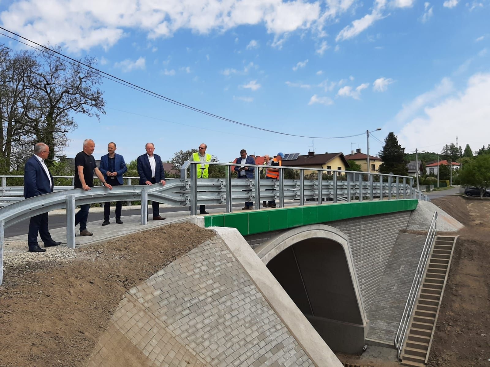 Zdjęcie w galerii na portalu naszwodzislaw.com: Wiadukt w Bluszczowie ukończony wiadomości z regionu