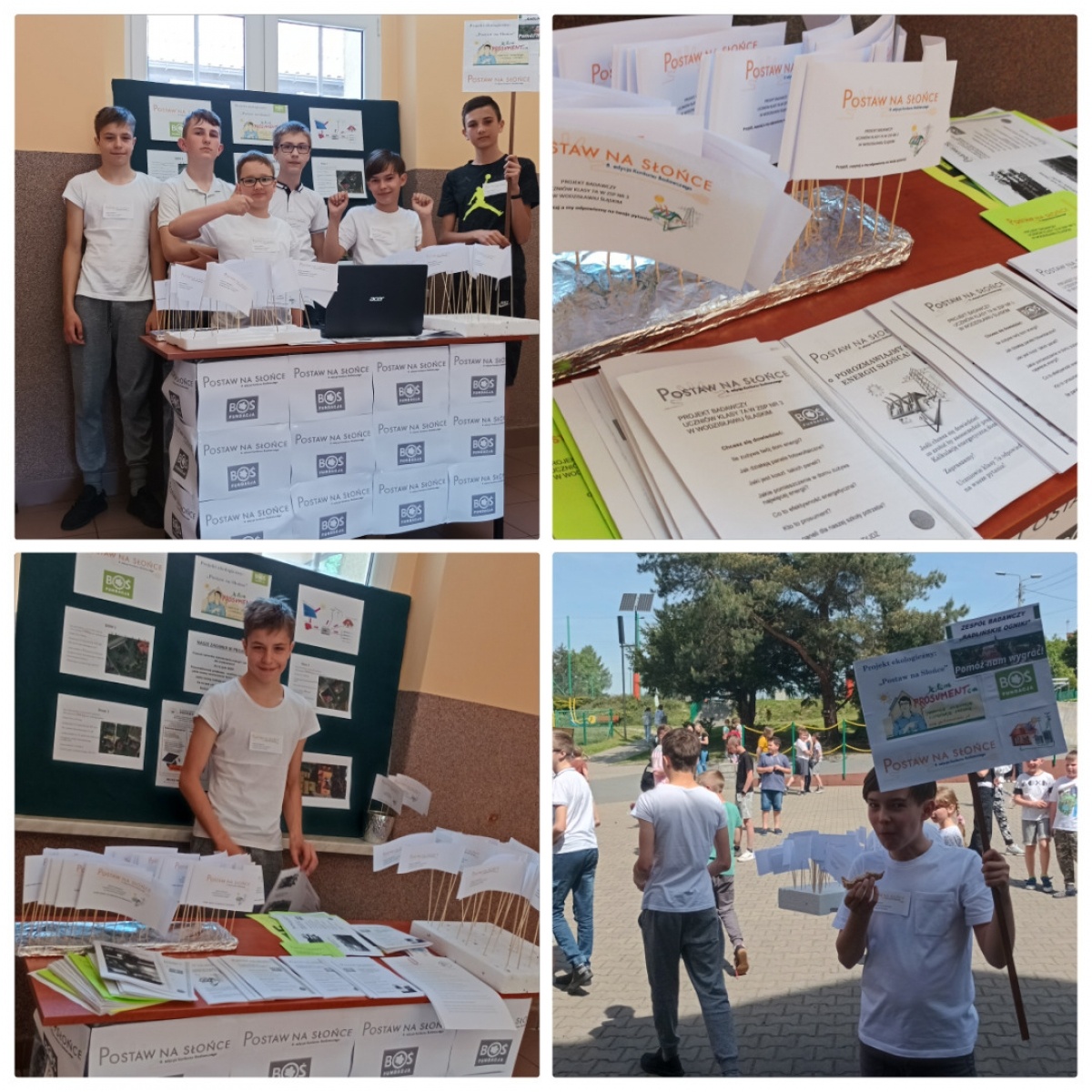 Zdjęcie w galerii na portalu naszwodzislaw.com: Projekt ekologiczny Postaw na Słońce w ZSP3 wiadomości z regionu