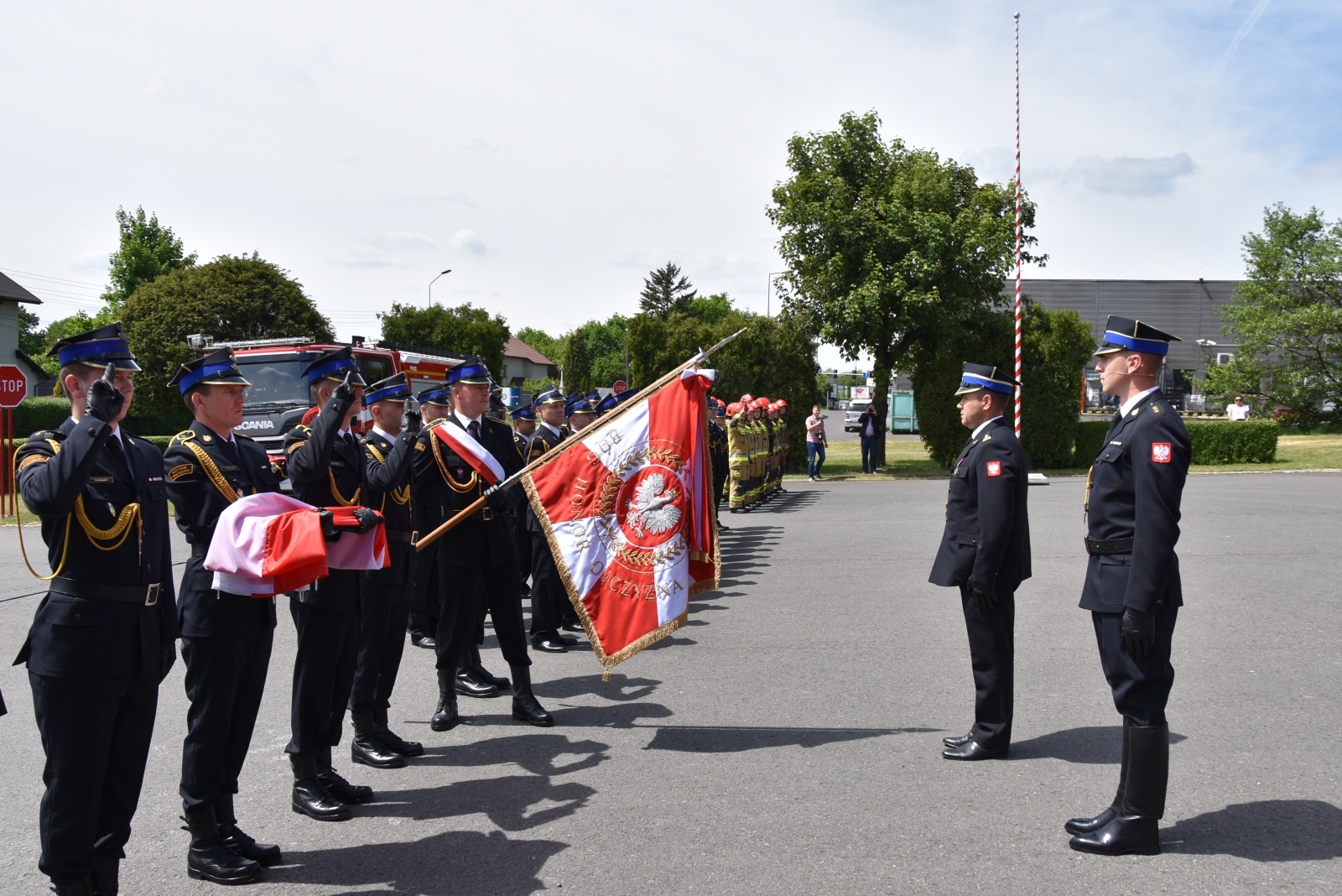 Zdjęcie w galerii na portalu naszwodzislaw.com: Dzień Strażaka w Wodzisławiu Śląskim [FOTO] wiadomości z regionu