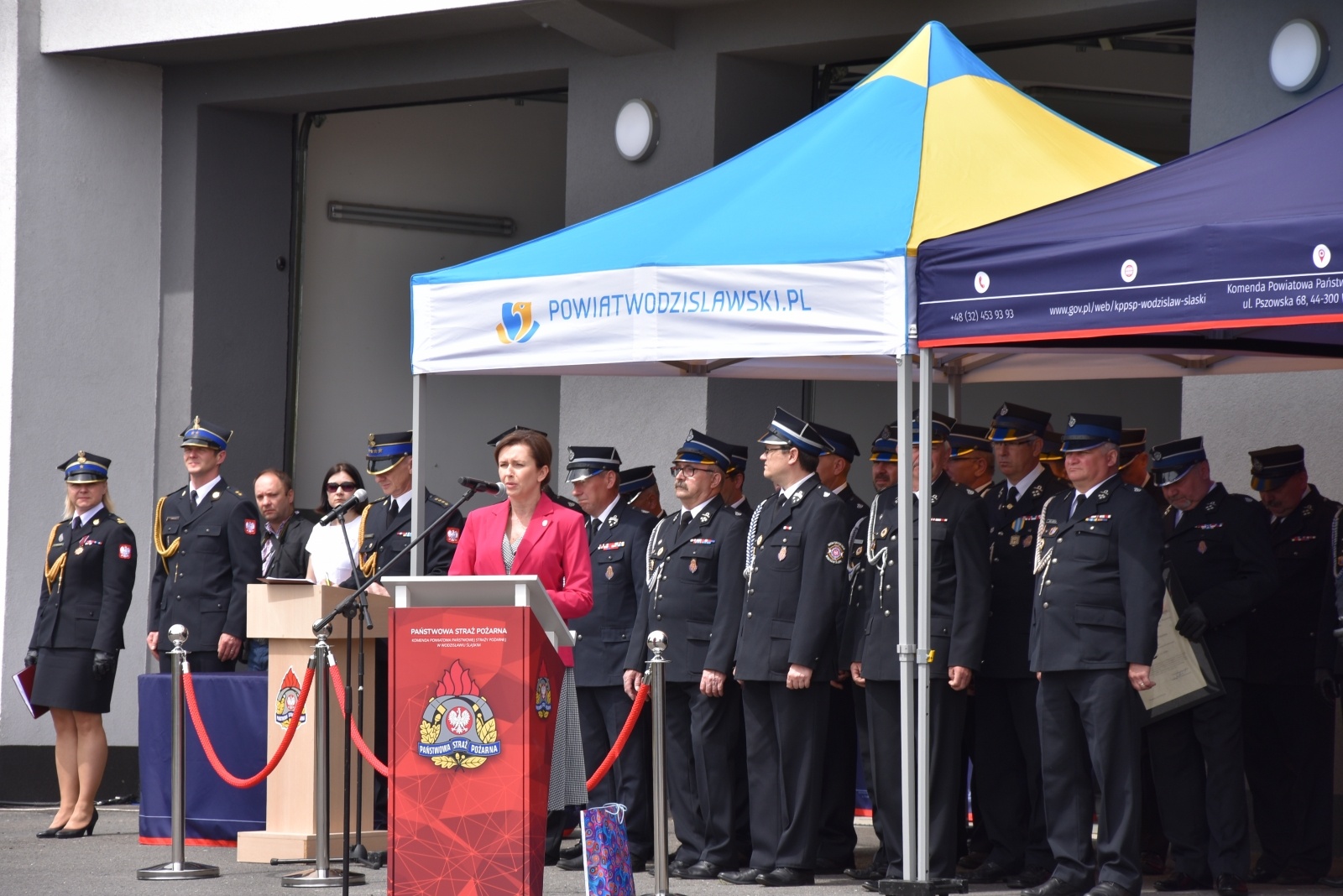 Zdjęcie w galerii na portalu naszwodzislaw.com: Dzień Strażaka w Wodzisławiu Śląskim [FOTO] wiadomości z regionu
