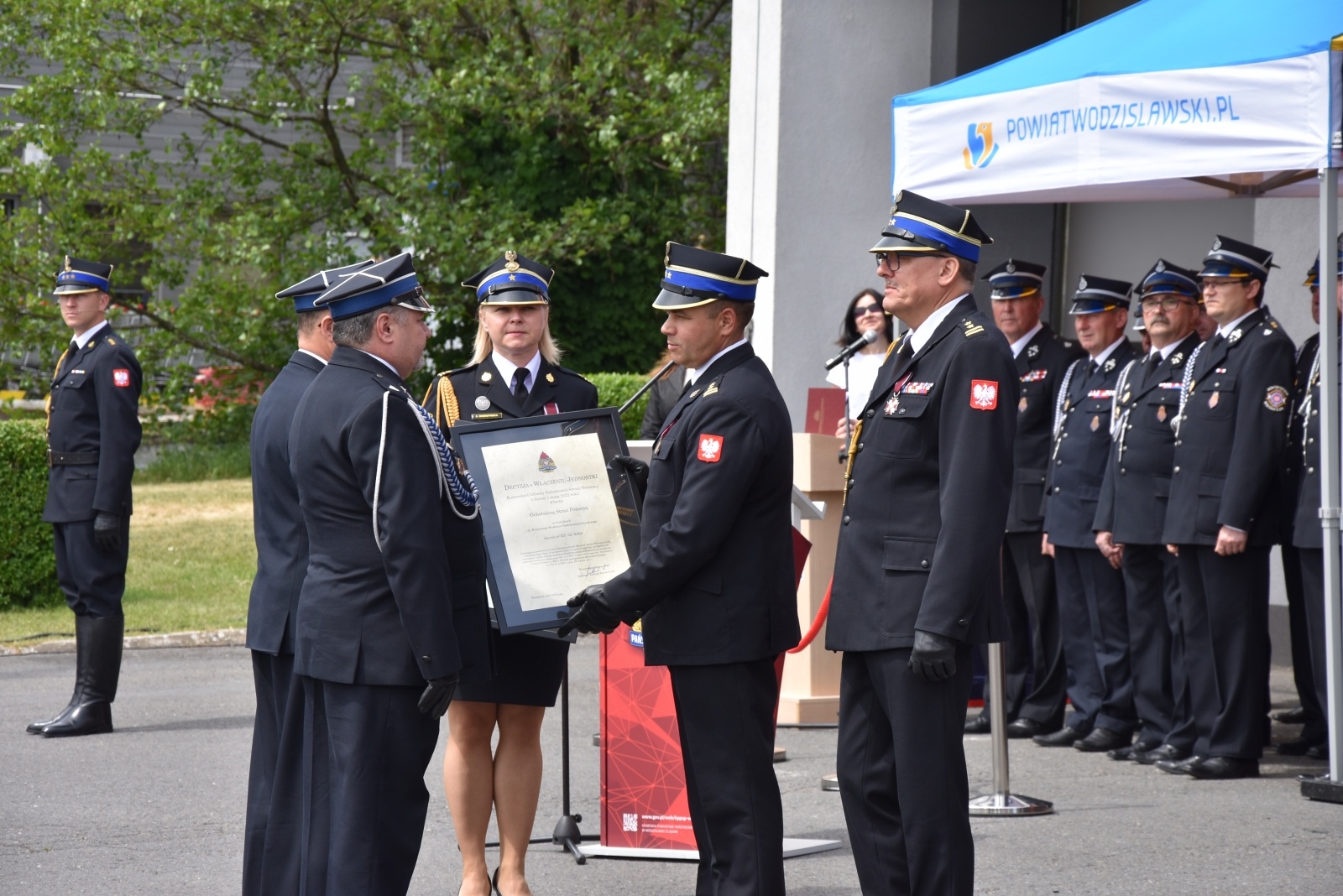 Zdjęcie w galerii na portalu naszwodzislaw.com: Dzień Strażaka w Wodzisławiu Śląskim [FOTO] wiadomości z regionu