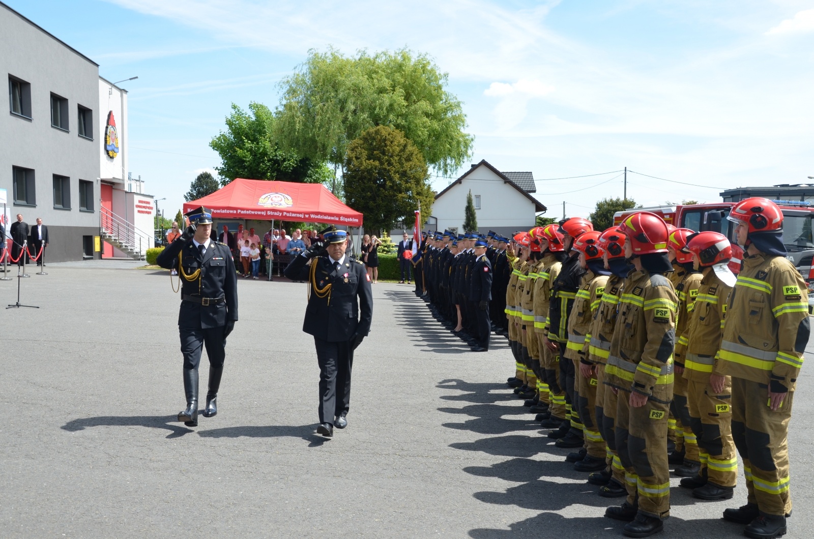 Zdjęcie w galerii na portalu naszwodzislaw.com: Dzień Strażaka w Wodzisławiu Śląskim [FOTO] wiadomości z regionu