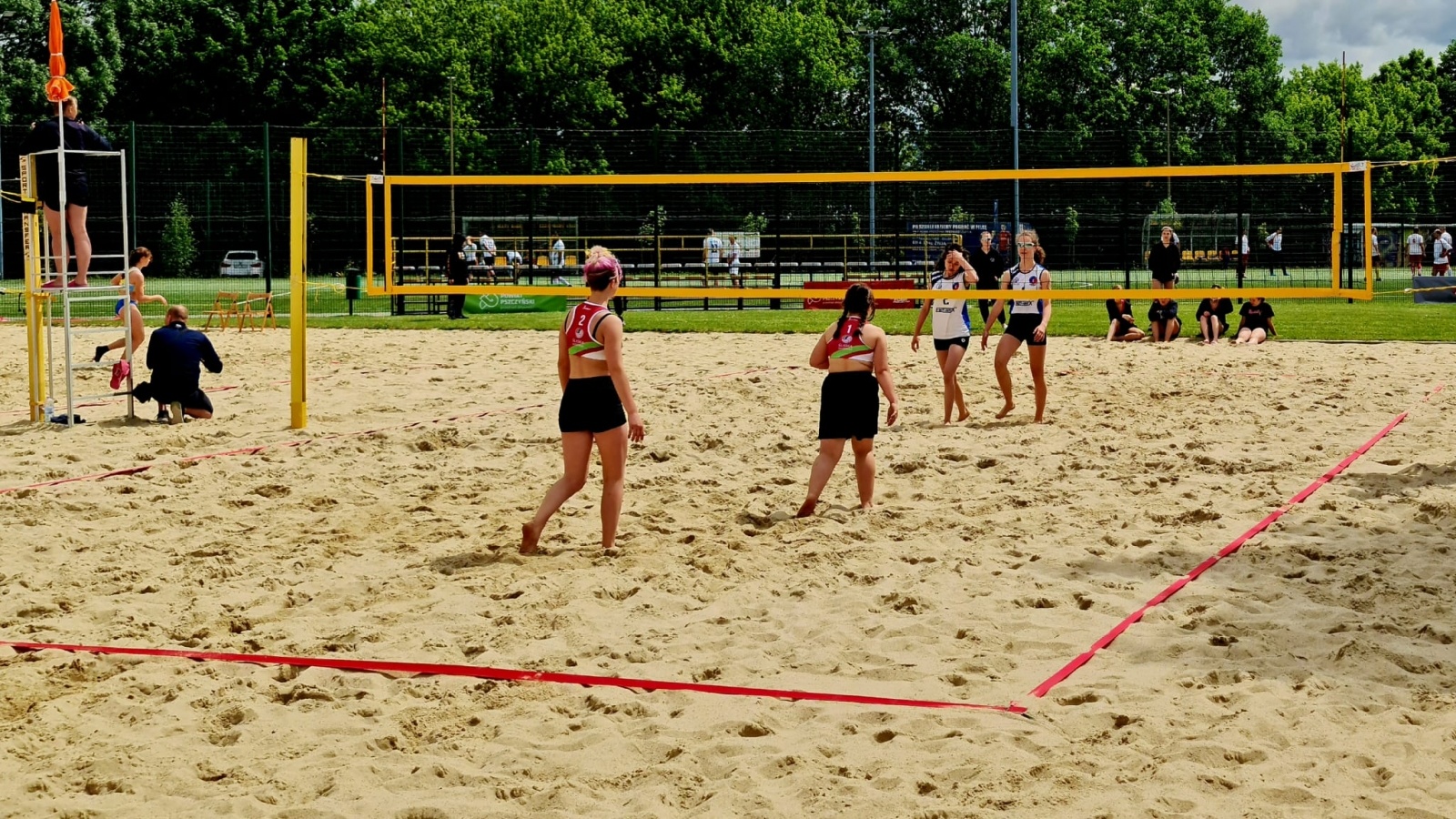 Zdjęcie w galerii na portalu naszwodzislaw.com: Zorza Wodzisław rozpoczęła sezon siatkówki plażowej wiadomości z regionu