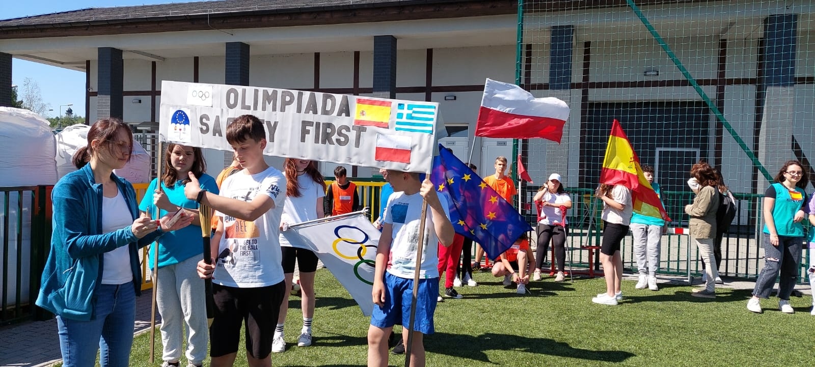 Zdjęcie w galerii na portalu naszwodzislaw.com: Bezpieczeństwo jest najważniejsze. Erasmus+ w szkole w Syryni wiadomości z regionu