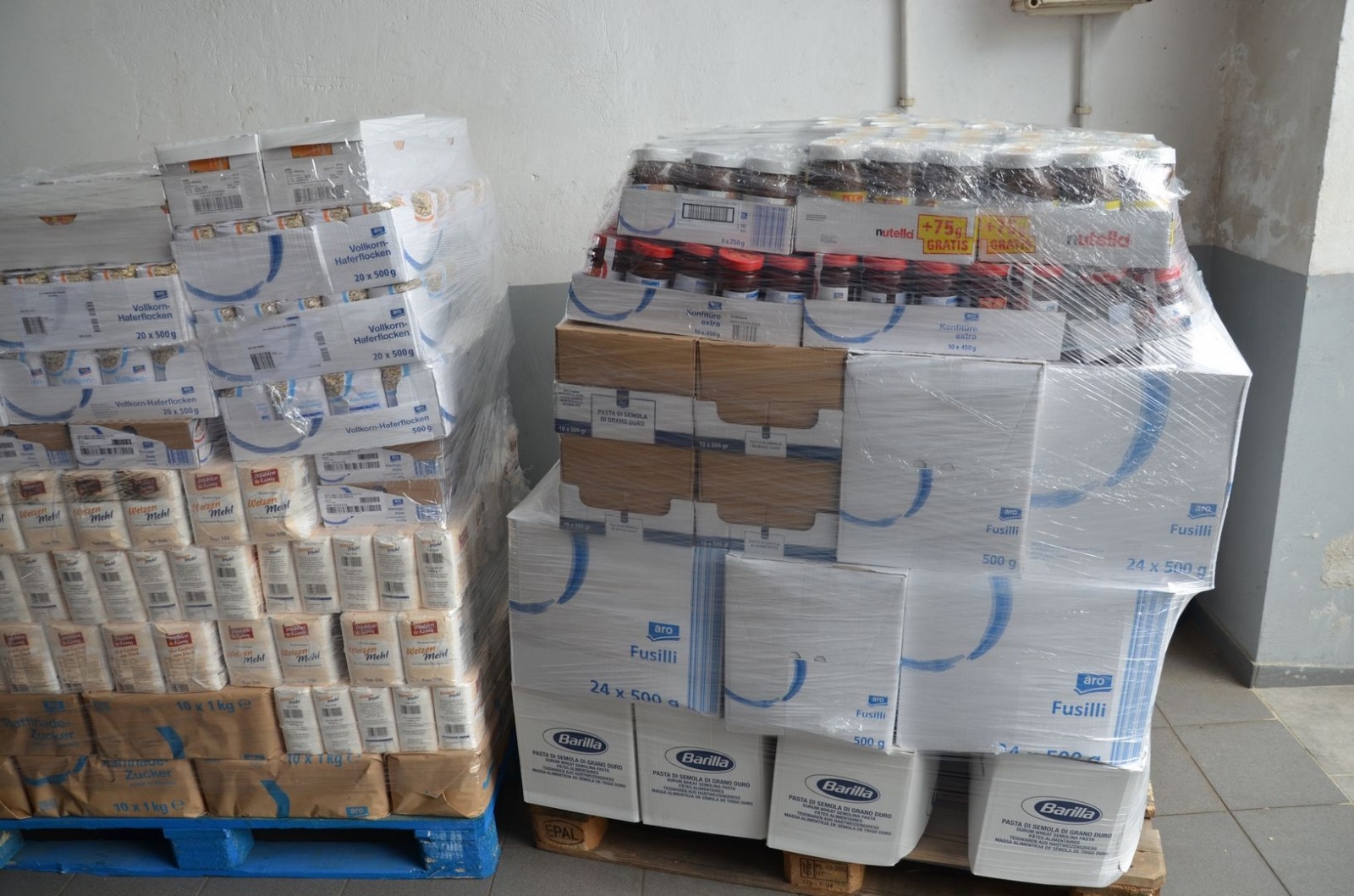 Zdjęcie w galerii na portalu naszwodzislaw.com: Do powiatu dotarł transport pomocy z Recklinghausen dla obywateli Ukrainy wiadomości z regionu