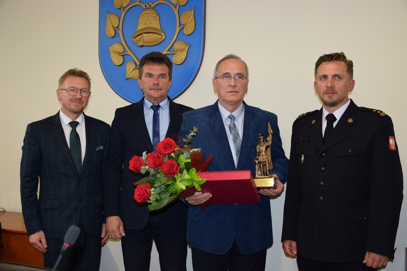 Zdjęcie w galerii na portalu naszwodzislaw.com: O bezpieczeństwie na sesji Rady Gminy Mszana wiadomości z regionu