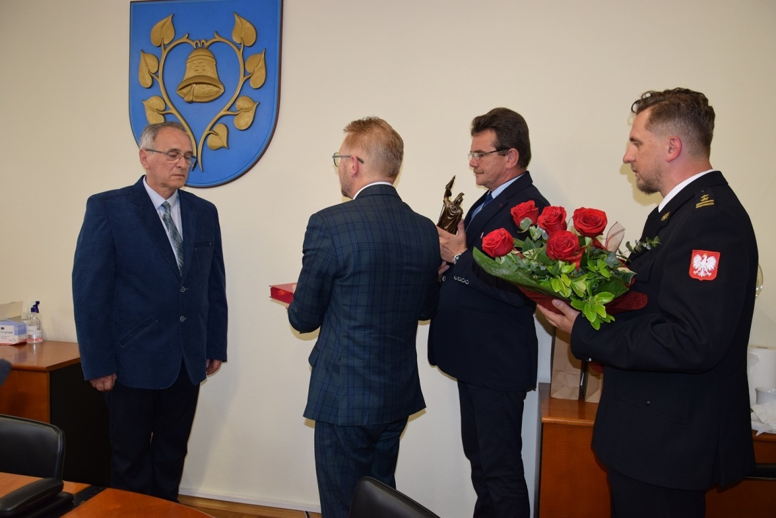 Zdjęcie w galerii na portalu naszwodzislaw.com: O bezpieczeństwie na sesji Rady Gminy Mszana wiadomości z regionu