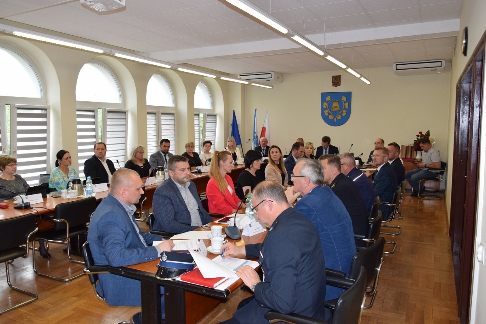 Zdjęcie w galerii na portalu naszwodzislaw.com: O bezpieczeństwie na sesji Rady Gminy Mszana wiadomości z regionu