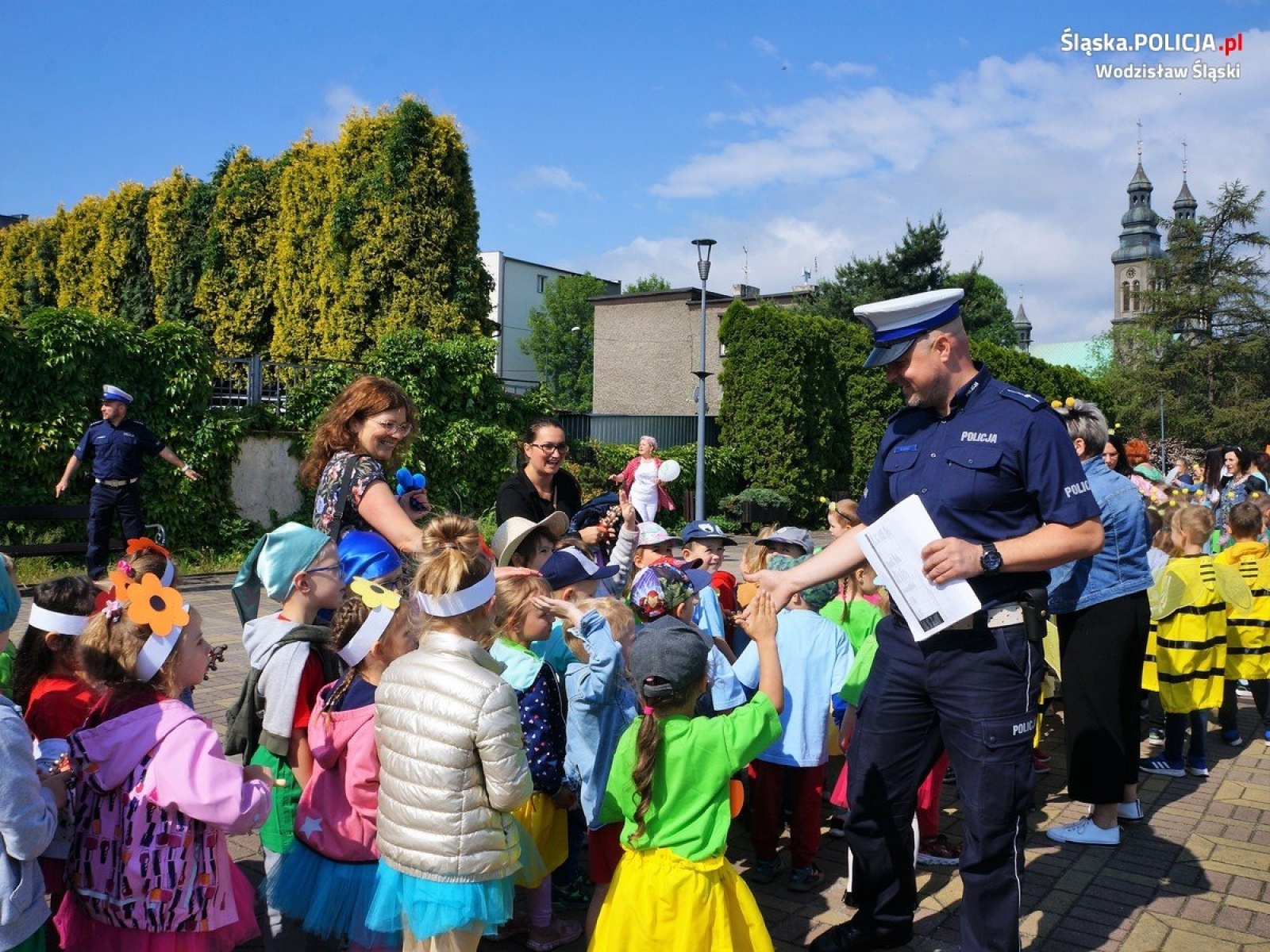 Zdjęcie w galerii na portalu naszwodzislaw.com: Jednośladem bezpiecznie do celu. Piknik w Radlinie [FOTO] wiadomości z regionu