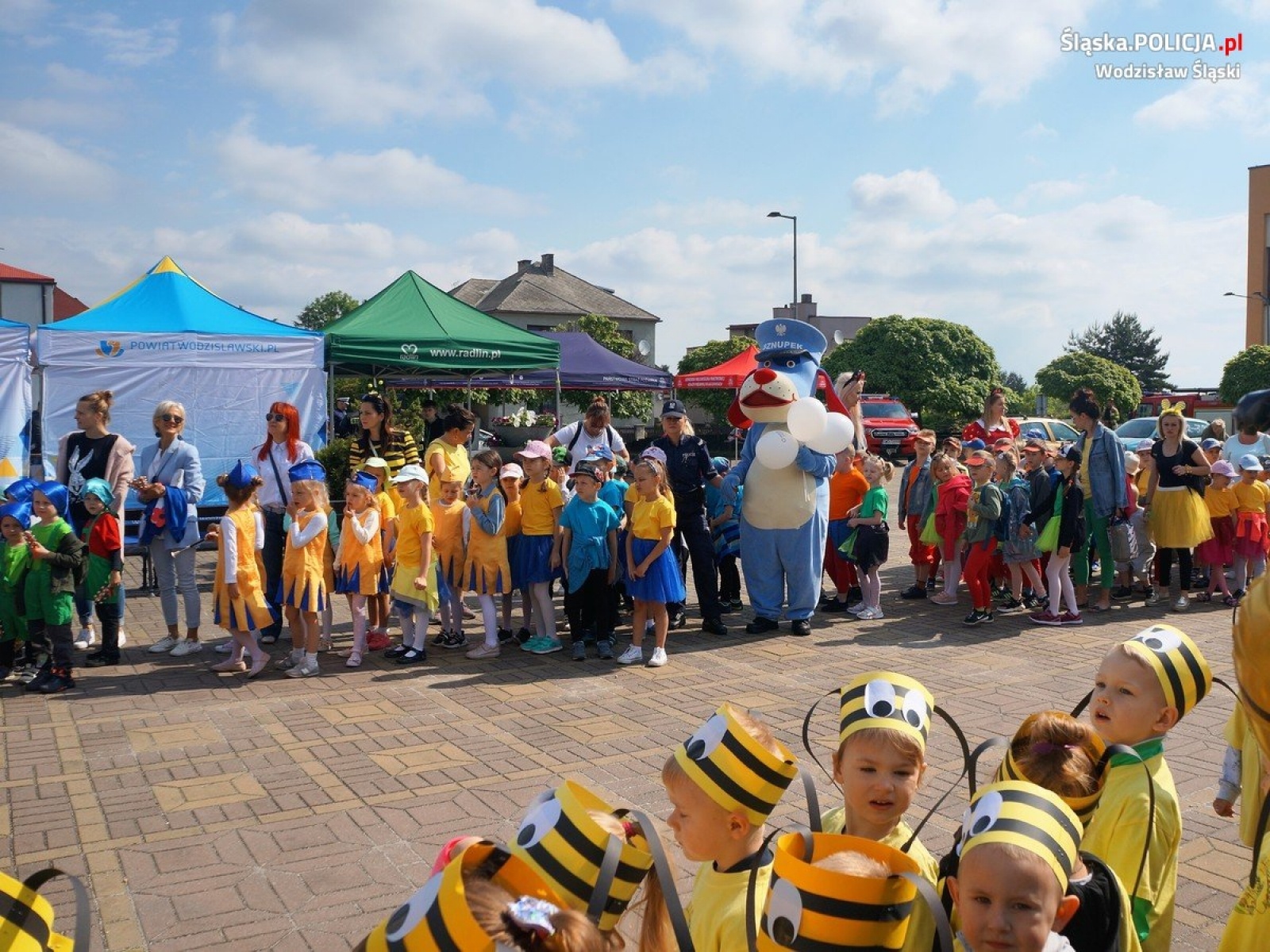 Zdjęcie w galerii na portalu naszwodzislaw.com: Jednośladem bezpiecznie do celu. Piknik w Radlinie [FOTO] wiadomości z regionu