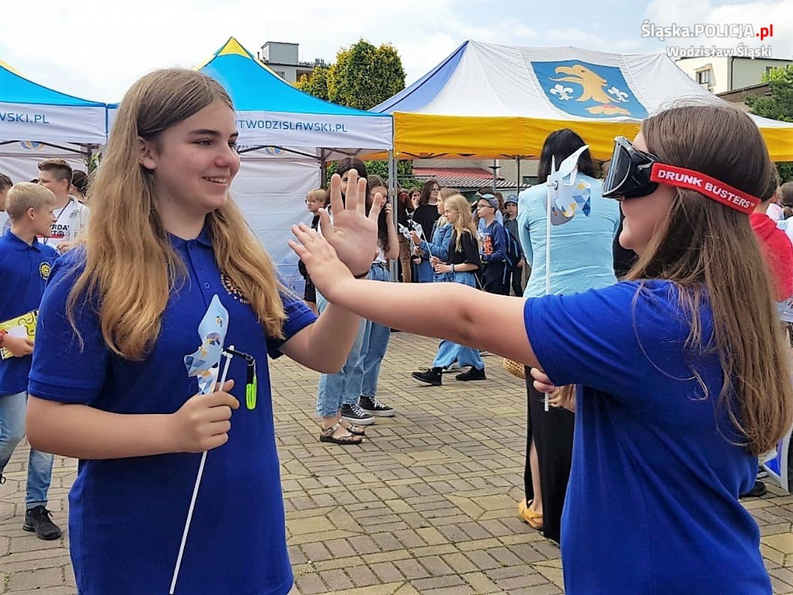 Zdjęcie w galerii na portalu naszwodzislaw.com: Jednośladem bezpiecznie do celu. Piknik w Radlinie [FOTO] wiadomości z regionu