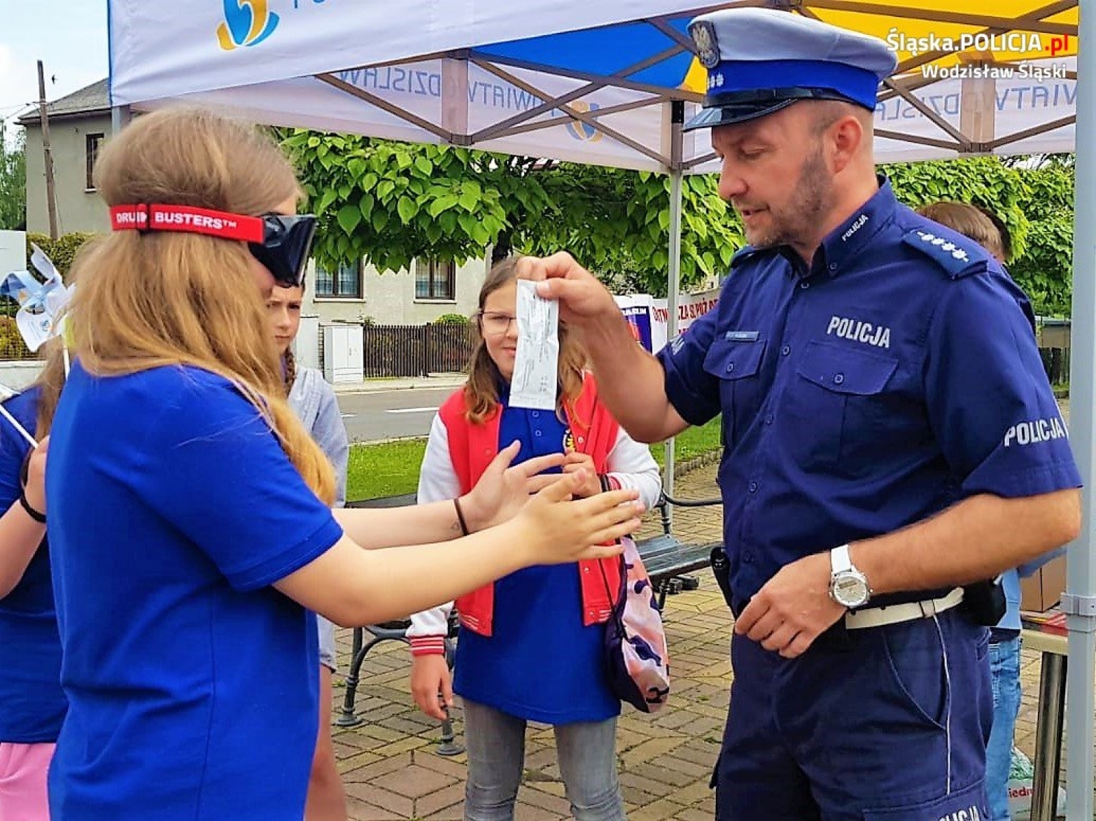 Zdjęcie w galerii na portalu naszwodzislaw.com: Jednośladem bezpiecznie do celu. Piknik w Radlinie [FOTO] wiadomości z regionu