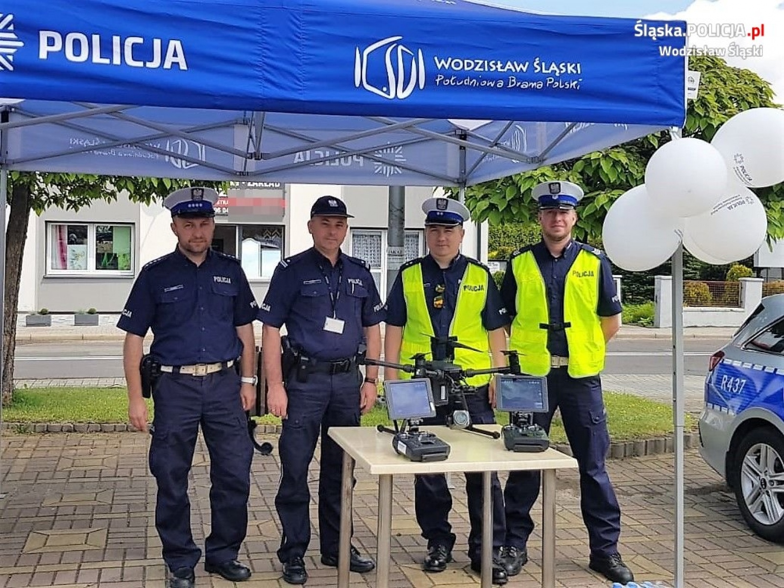 Zdjęcie w galerii na portalu naszwodzislaw.com: Jednośladem bezpiecznie do celu. Piknik w Radlinie [FOTO] wiadomości z regionu