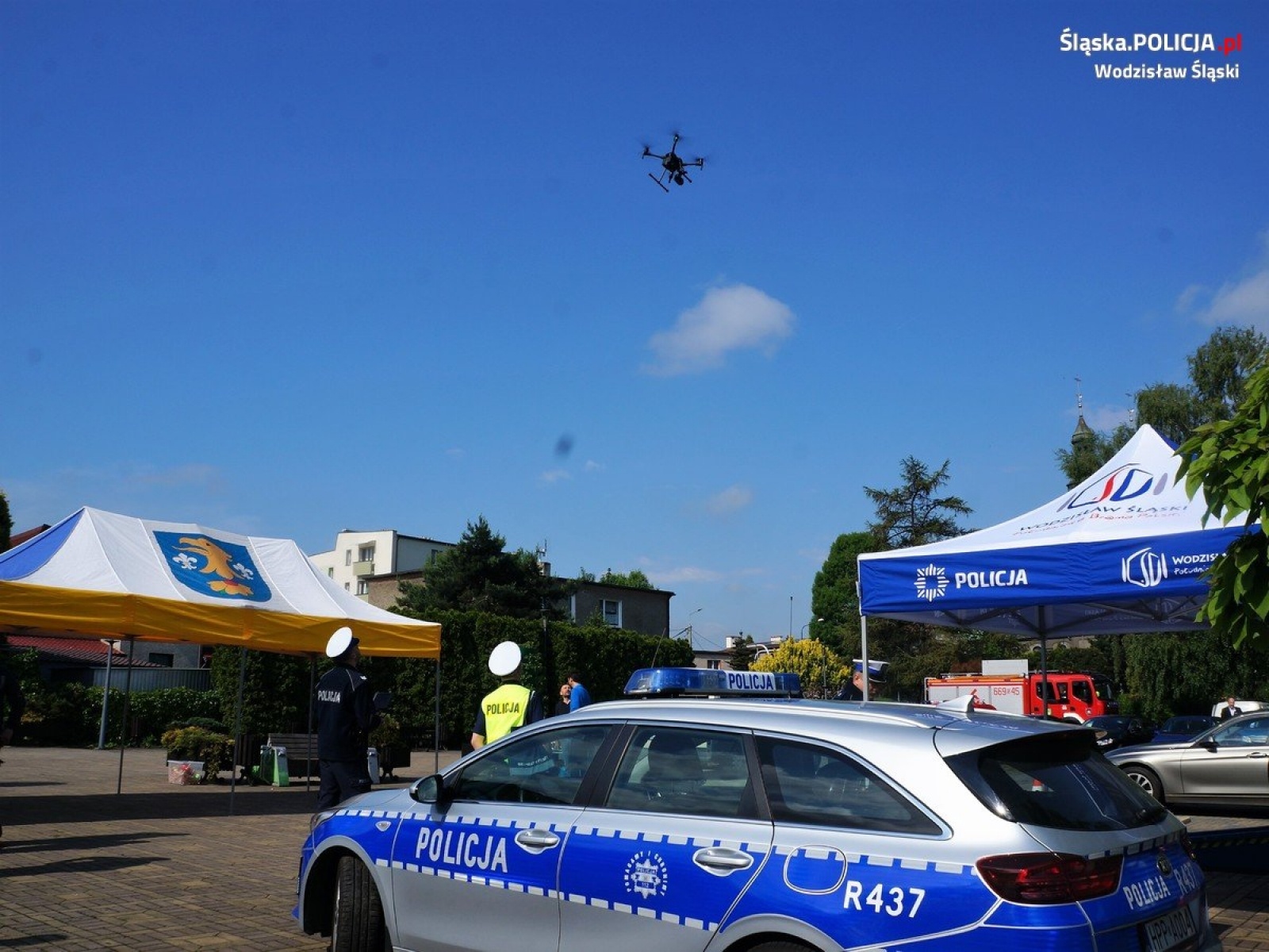 Zdjęcie w galerii na portalu naszwodzislaw.com: Jednośladem bezpiecznie do celu. Piknik w Radlinie [FOTO] wiadomości z regionu