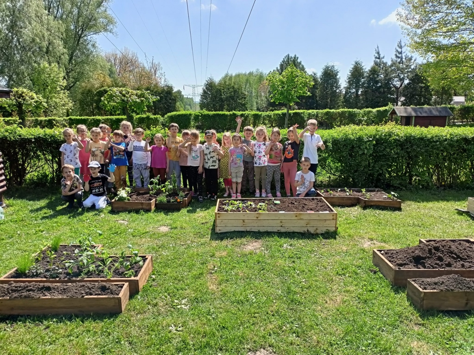Zdjęcie w galerii na portalu naszwodzislaw.com: W wodzisławskiej Dziewiątce powstał ogródek przedszkolny wiadomości z regionu