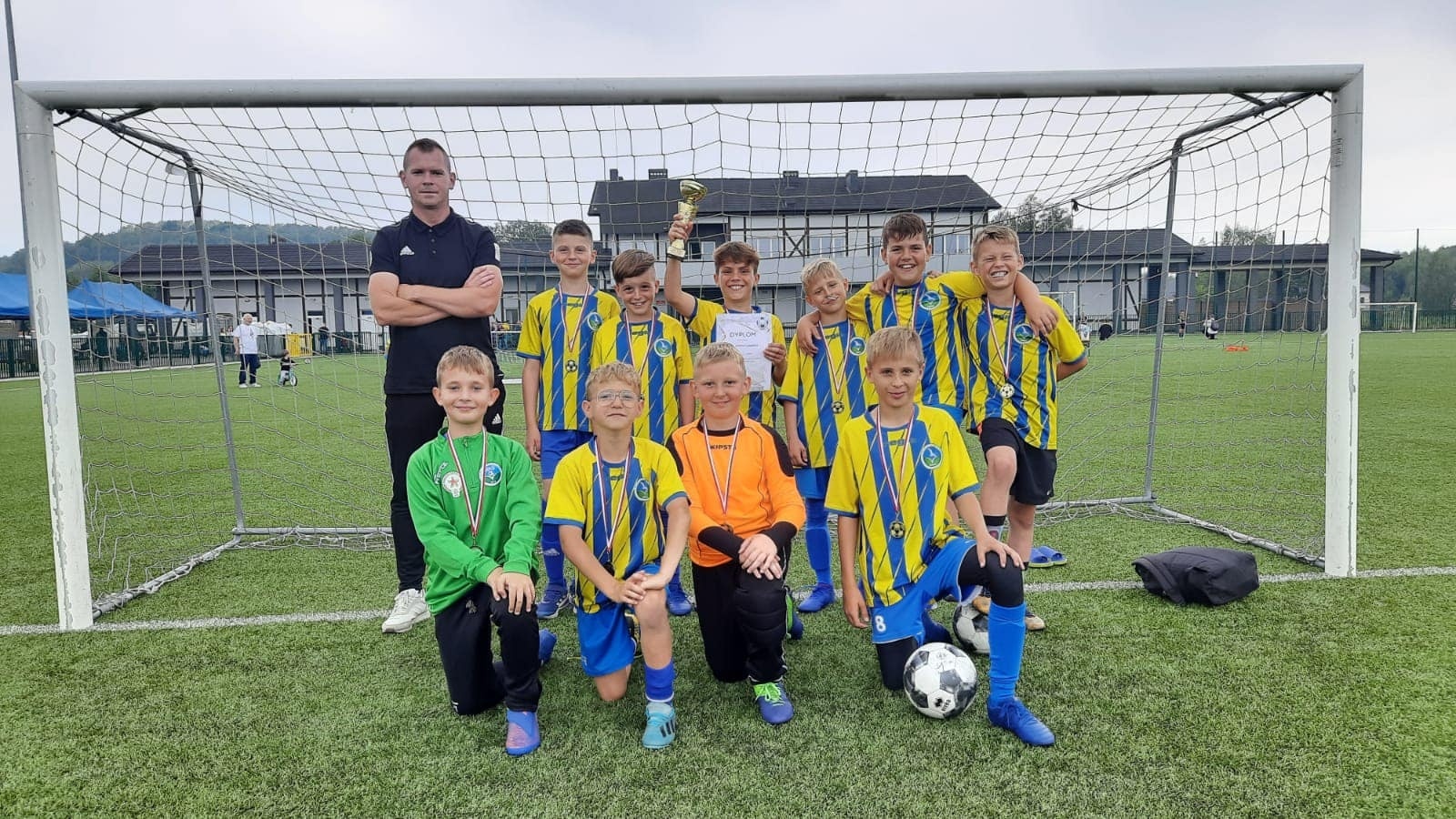 Zdjęcie w galerii na portalu naszwodzislaw.com: Puchar patrona stadionu w Nieboczowach. Akademia BVB i rydułtowski Naprzód górą [FOTO] wiadomości z regionu