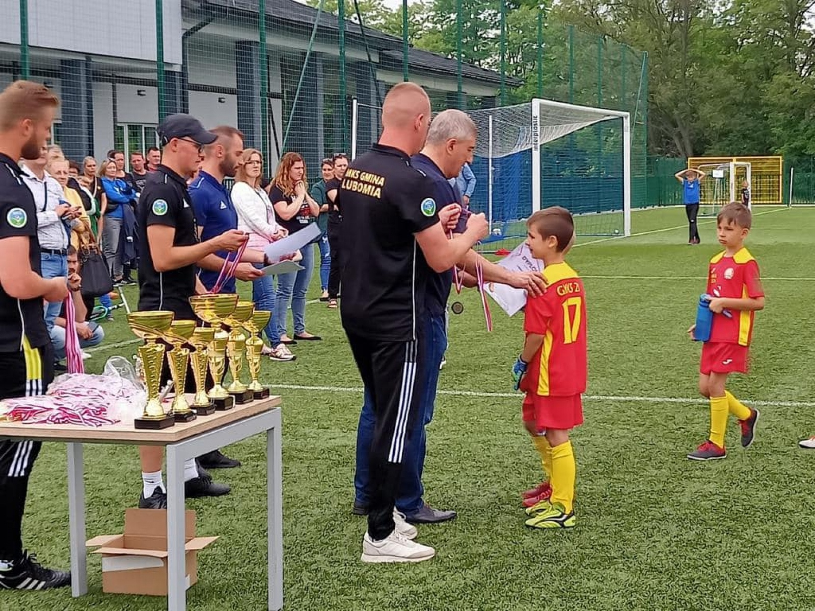 Zdjęcie w galerii na portalu naszwodzislaw.com: Puchar patrona stadionu w Nieboczowach. Akademia BVB i rydułtowski Naprzód górą [FOTO] wiadomości z regionu