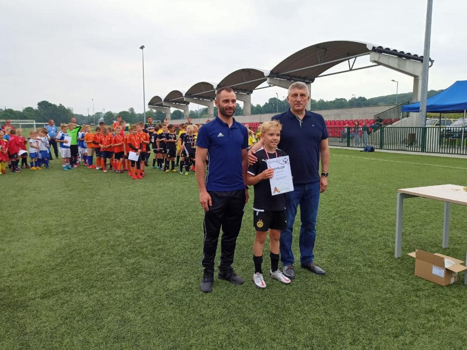 Zdjęcie w galerii na portalu naszwodzislaw.com: Puchar patrona stadionu w Nieboczowach. Akademia BVB i rydułtowski Naprzód górą [FOTO] wiadomości z regionu