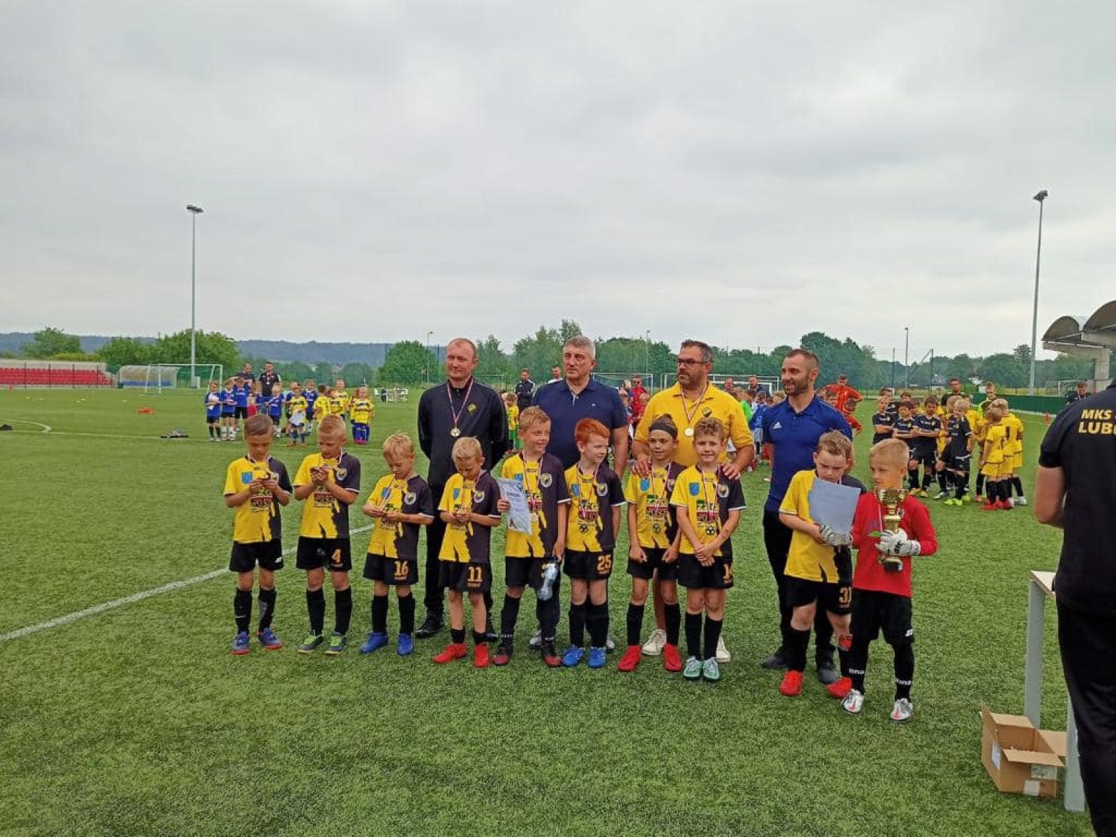 Zdjęcie w galerii na portalu naszwodzislaw.com: Puchar patrona stadionu w Nieboczowach. Akademia BVB i rydułtowski Naprzód górą [FOTO] wiadomości z regionu