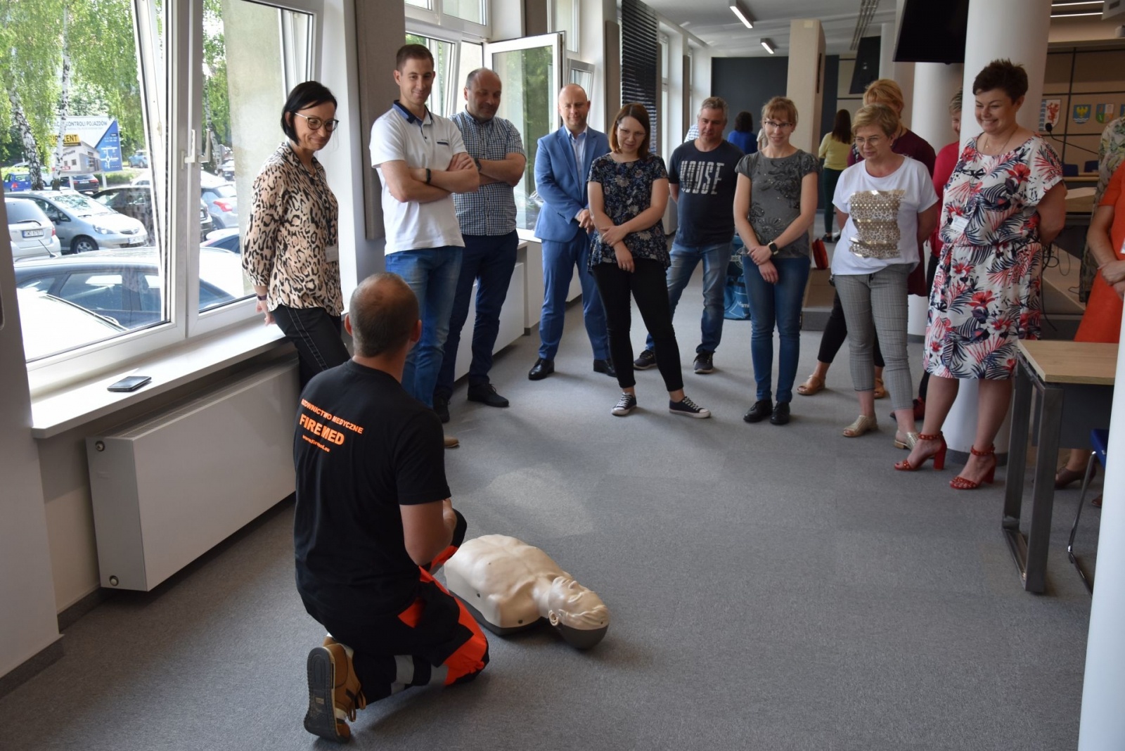 Zdjęcie w galerii na portalu naszwodzislaw.com: Pracownicy starostwa szkolili się z pierwszej pomocy wiadomości z regionu