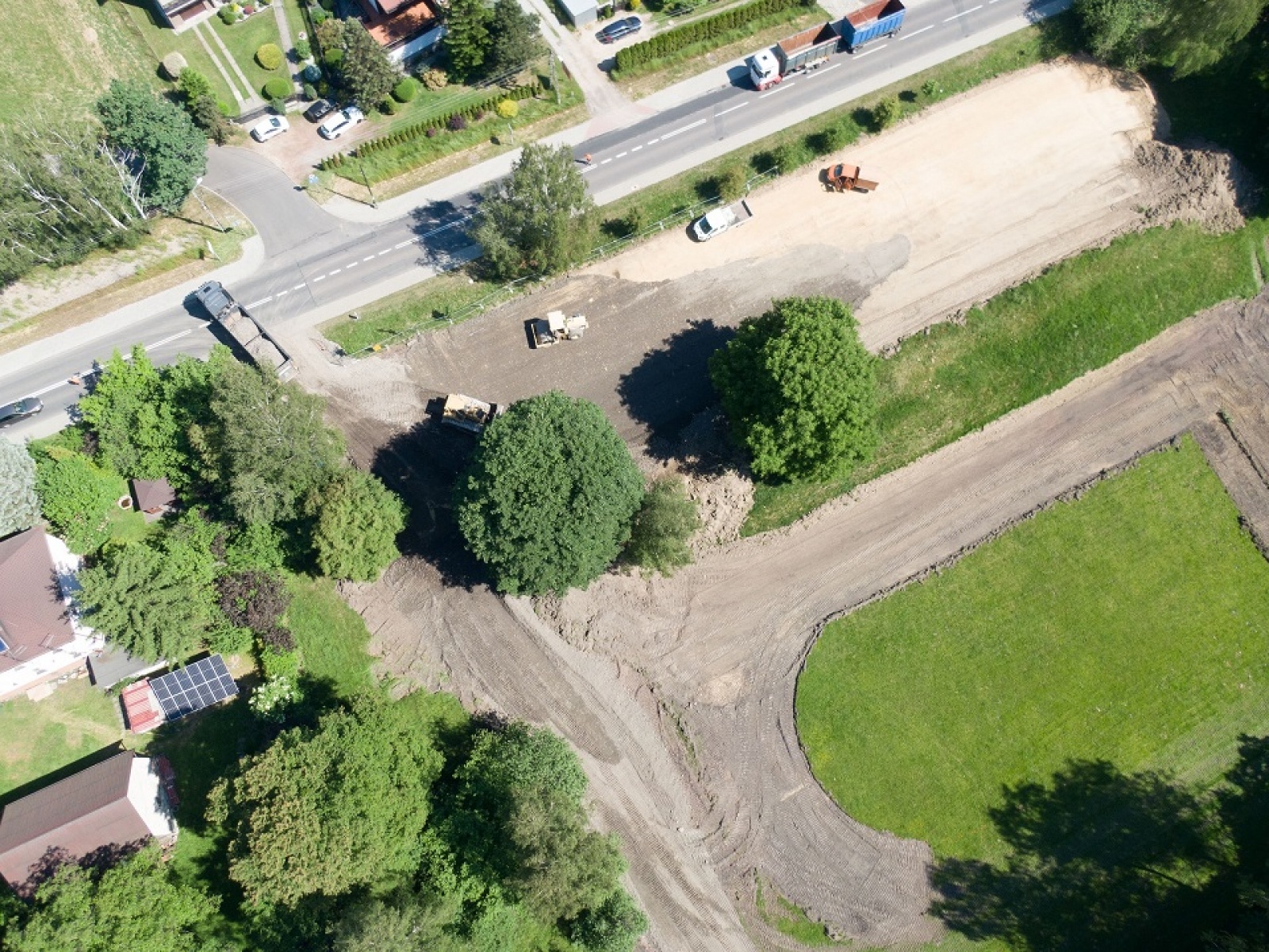 Zdjęcie w galerii na portalu naszwodzislaw.com: Rozpoczęły się prace w radlińskim Parku Jordanowskim wiadomości z regionu