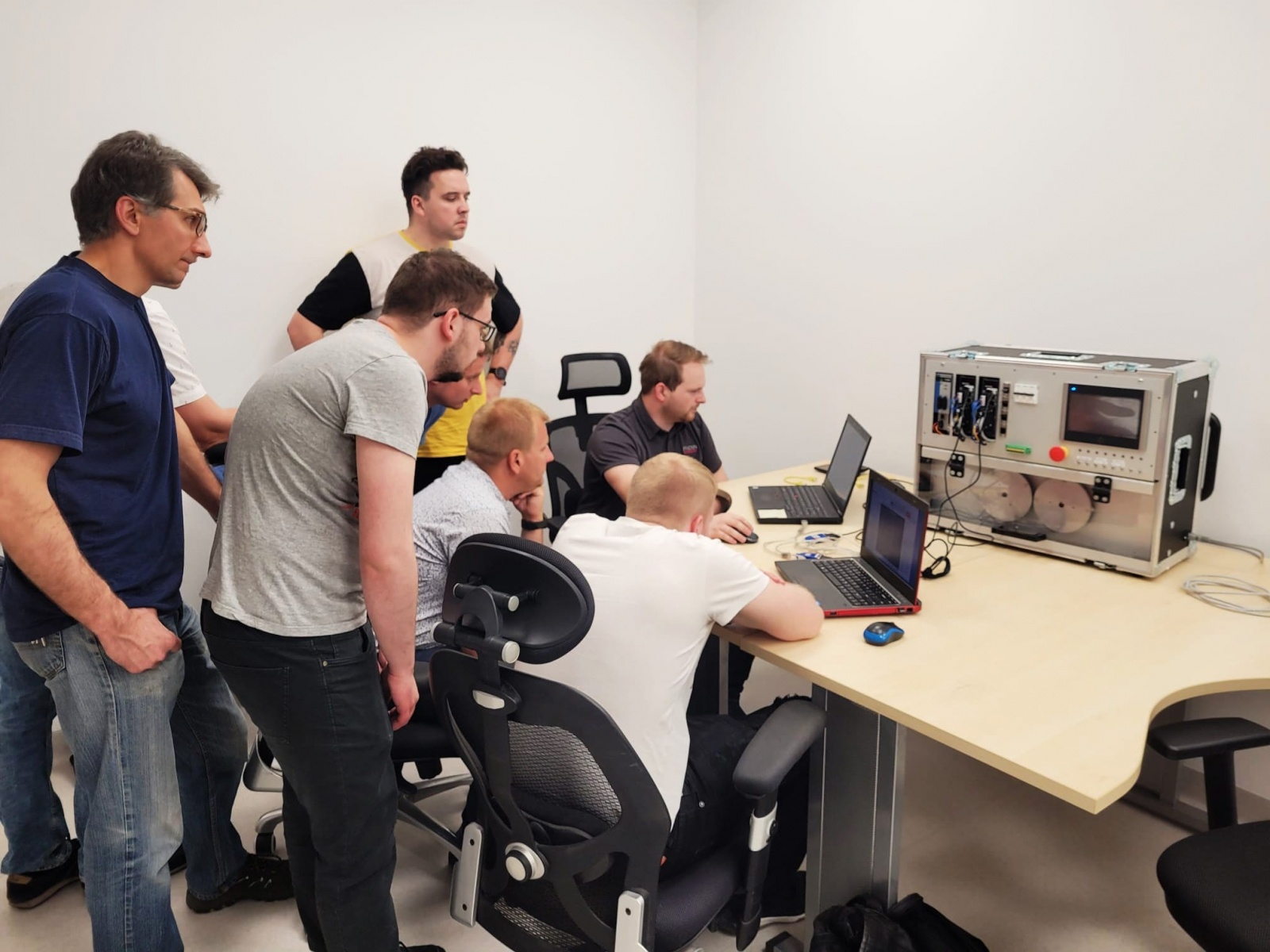 Zdjęcie w galerii na portalu naszwodzislaw.com: PWSZ Racibórz pracuje z liderami nowoczesnych technologii wiadomości z regionu