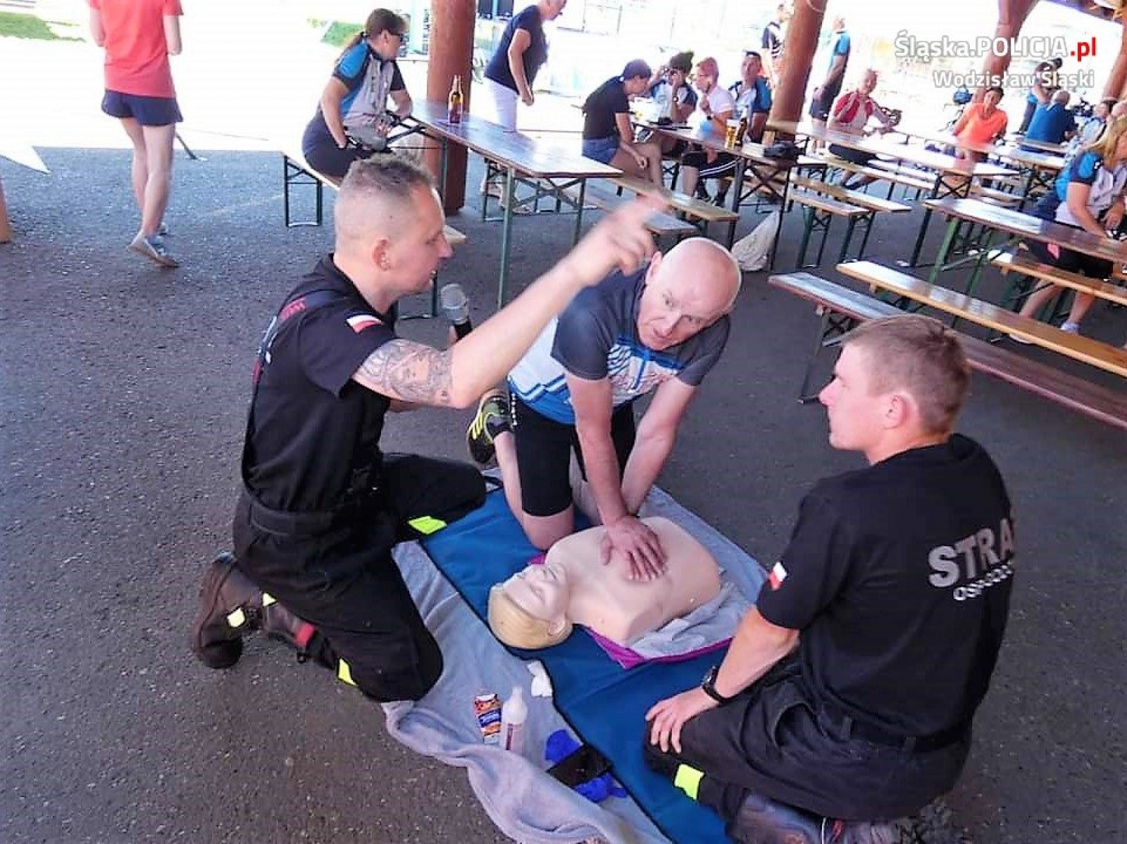 Zdjęcie w galerii na portalu naszwodzislaw.com: Godów. IX Rodzinny Rajd Rowerowy pod okiem policji wiadomości z regionu