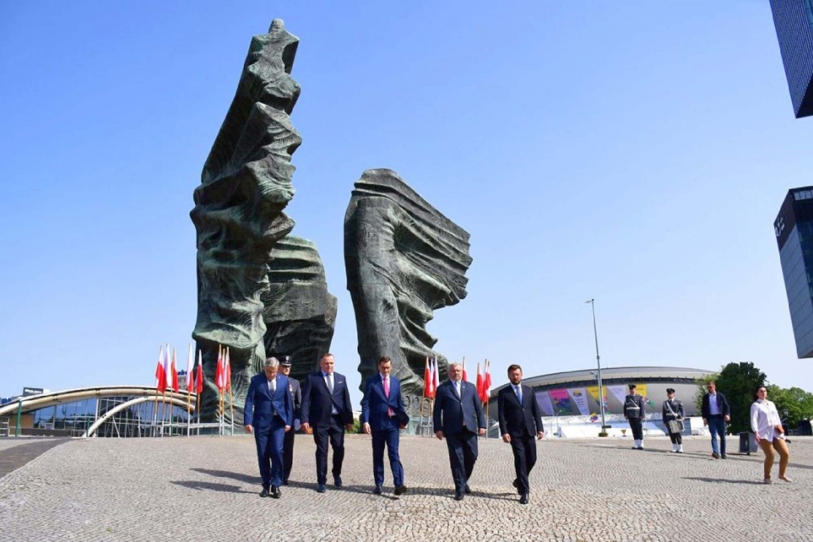 Zdjęcie w galerii na portalu naszwodzislaw.com: Otwarto Panteon Górnośląski wiadomości z regionu