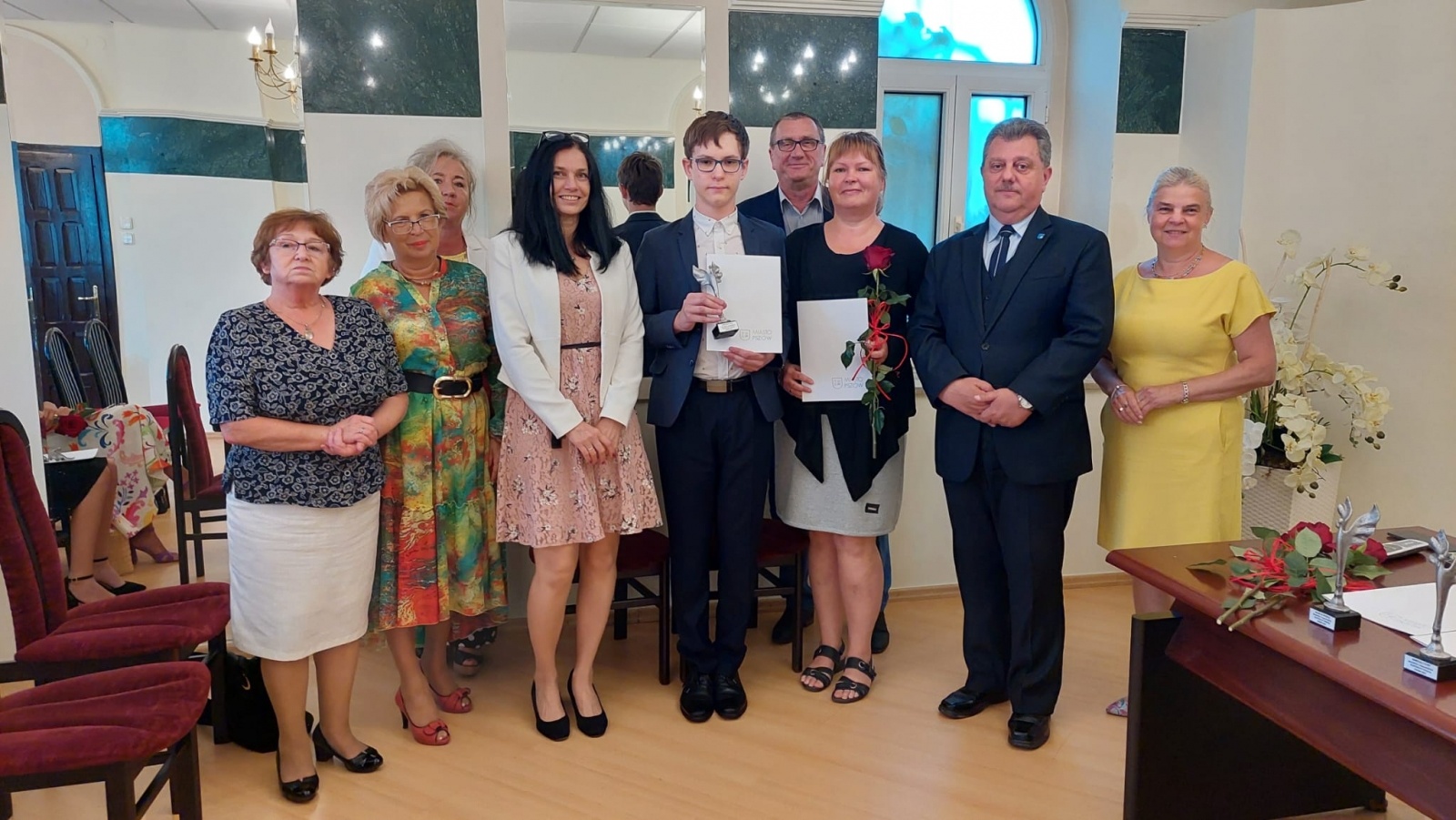 Zdjęcie w galerii na portalu naszwodzislaw.com: W Pszowie wręczono Platynowe Wiktory wiadomości z regionu