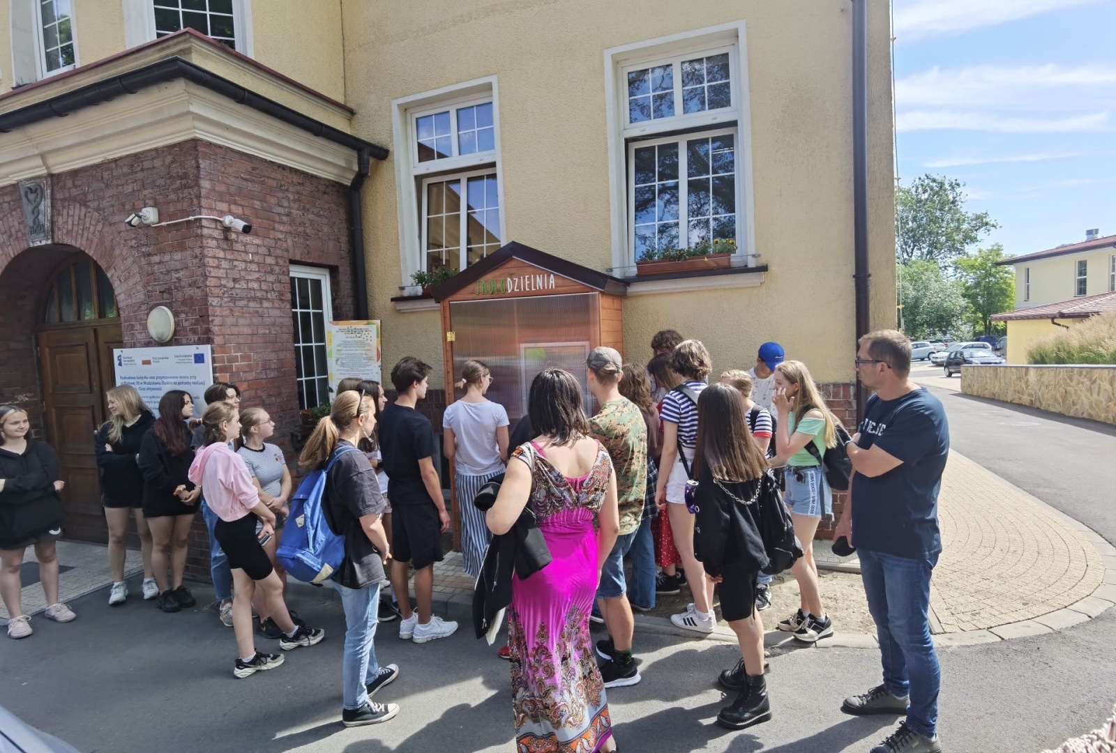 Zdjęcie w galerii na portalu naszwodzislaw.com: To była wyjątkowa lekcja wychowawcza wiadomości z regionu