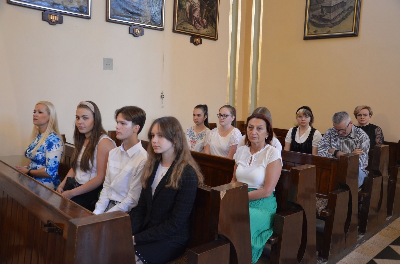 Zdjęcie w galerii na portalu naszwodzislaw.com: Mszą świętą zakończyli rok szkolny wiadomości z regionu