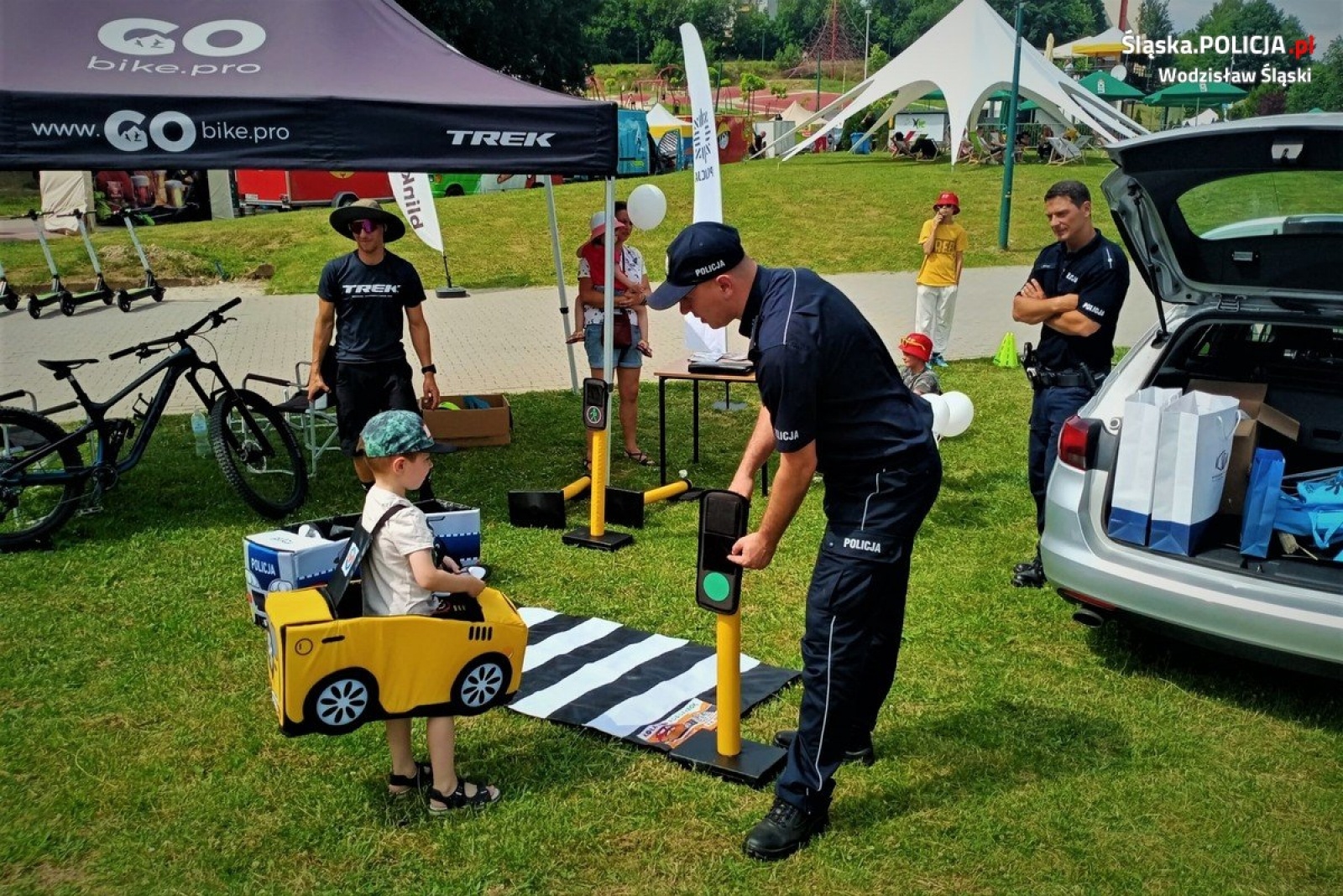 Zdjęcie w galerii na portalu naszwodzislaw.com: Bezpieczne wakacje 2022. Ruszyły policyjne działania wiadomości z regionu