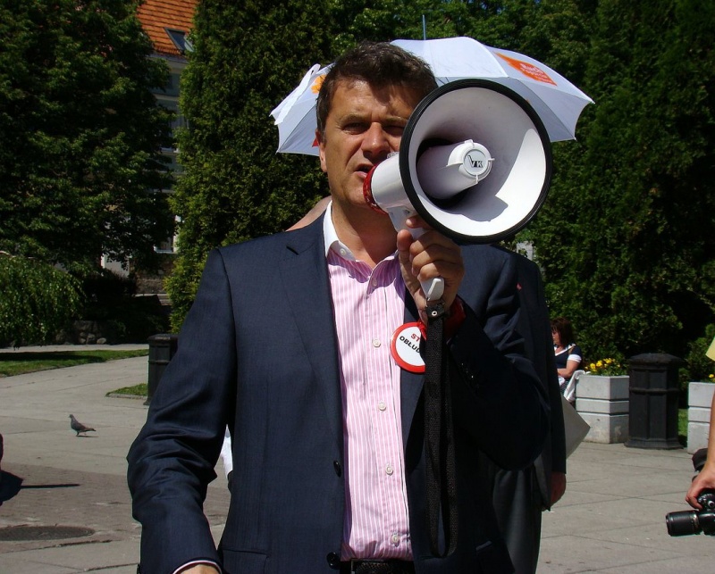 Zdjęcie w galerii na portalu naszwodzislaw.com: Pustki na spotkaniu z Palikotem wiadomości z regionu