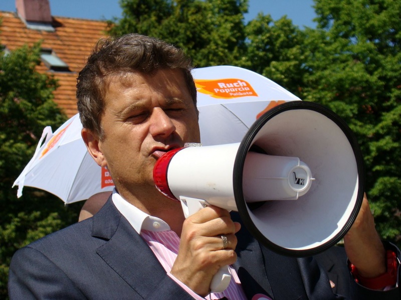 Zdjęcie w galerii na portalu naszwodzislaw.com: Pustki na spotkaniu z Palikotem wiadomości z regionu